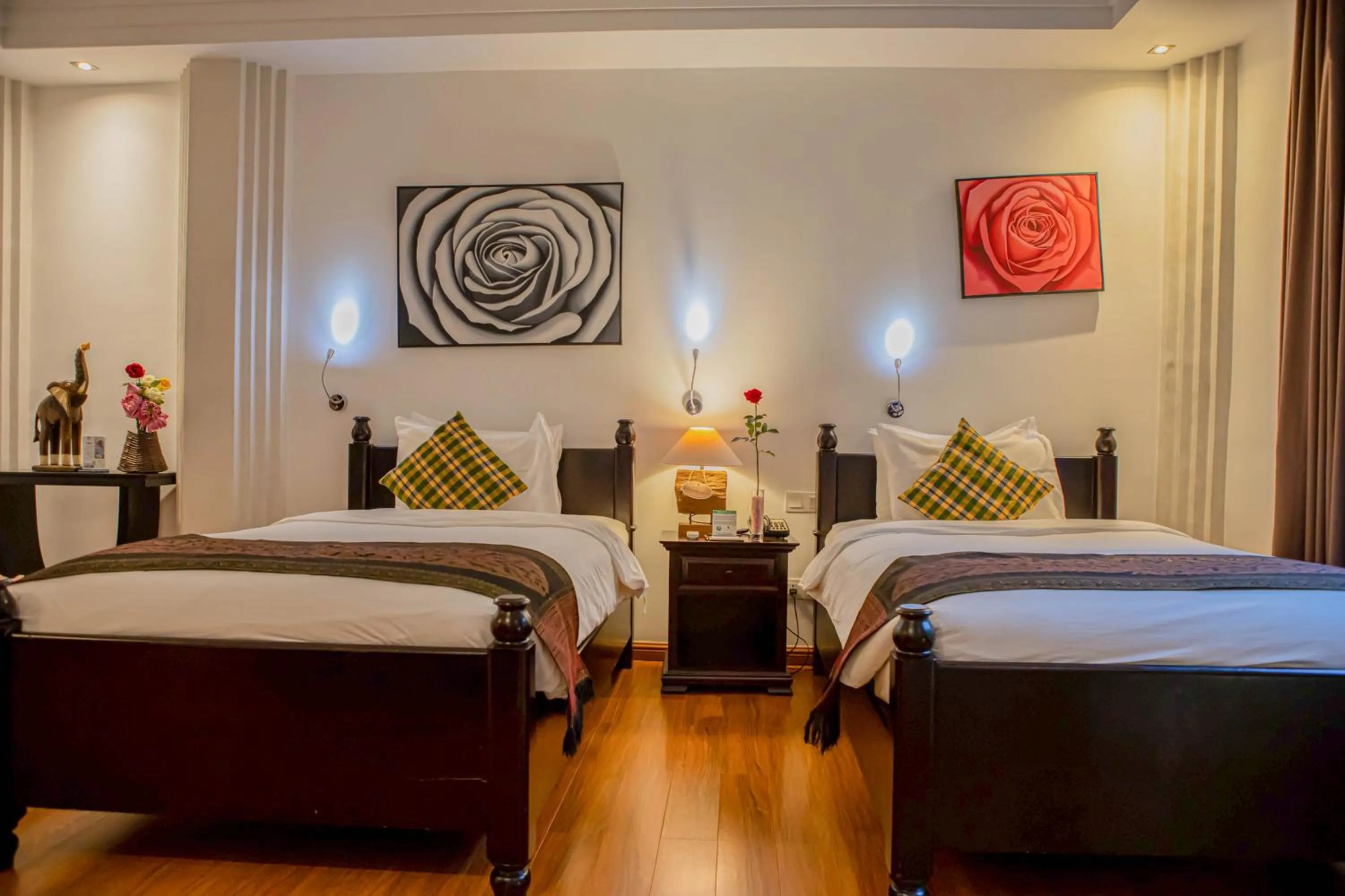 Bedroom, Bed in La Rose Suites