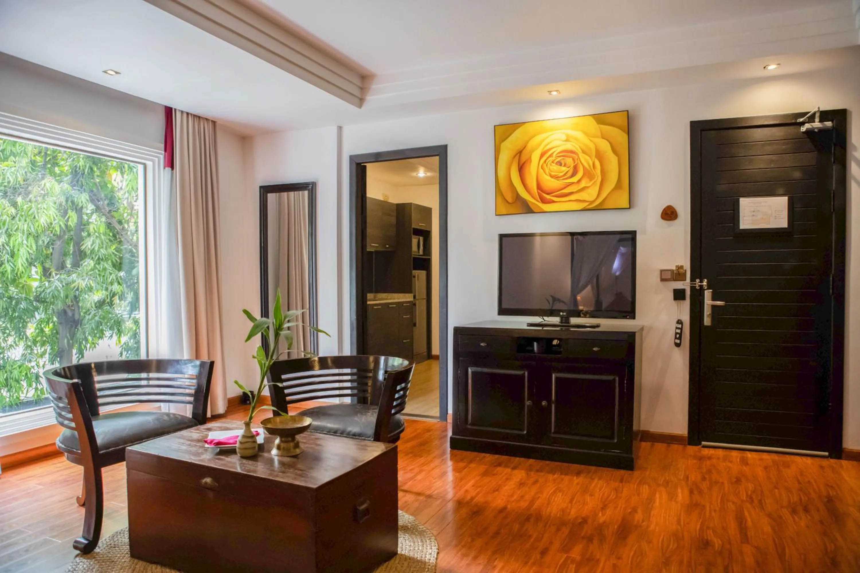 Bedroom in La Rose Suites