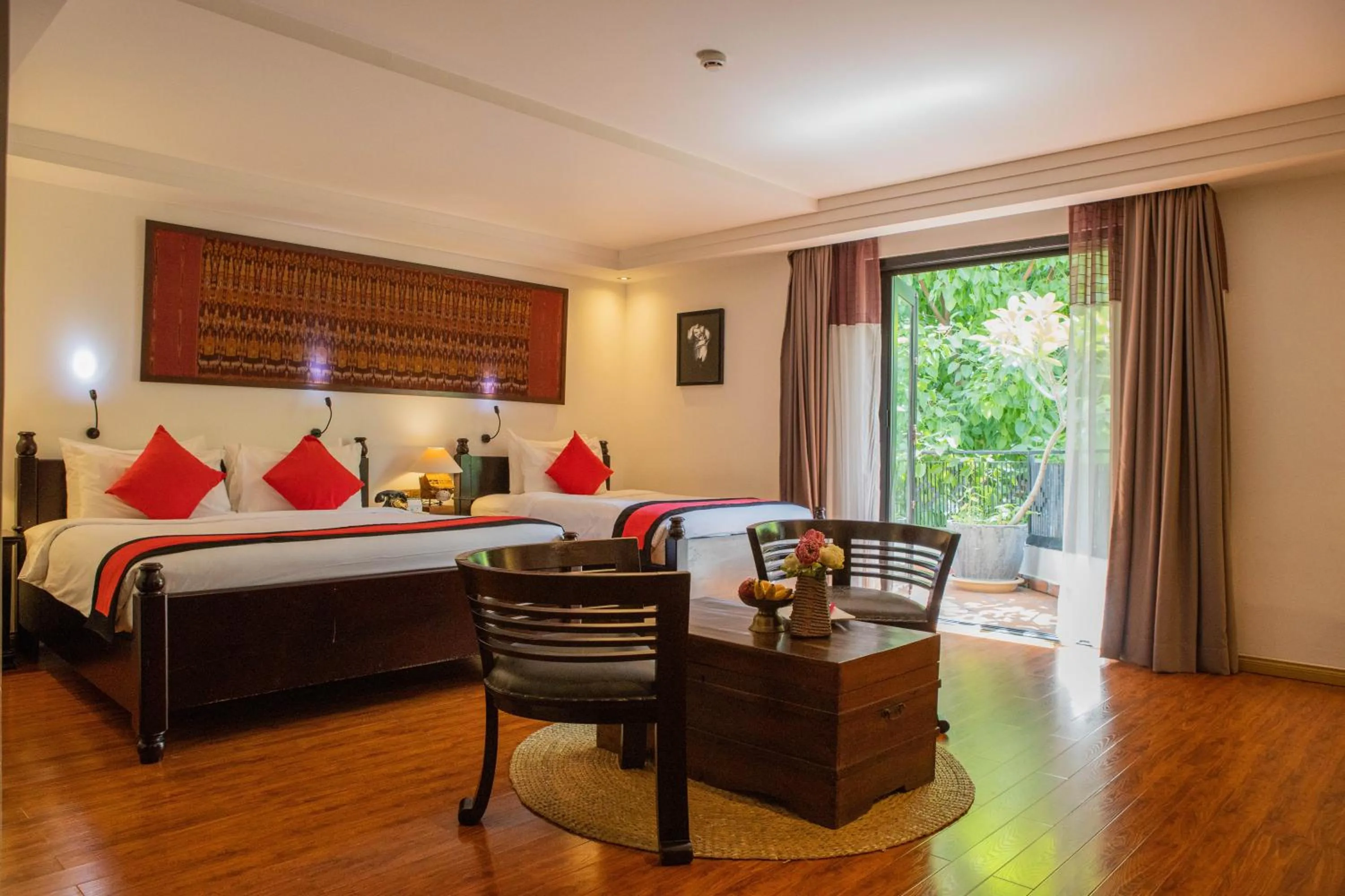 Bed in La Rose Suites