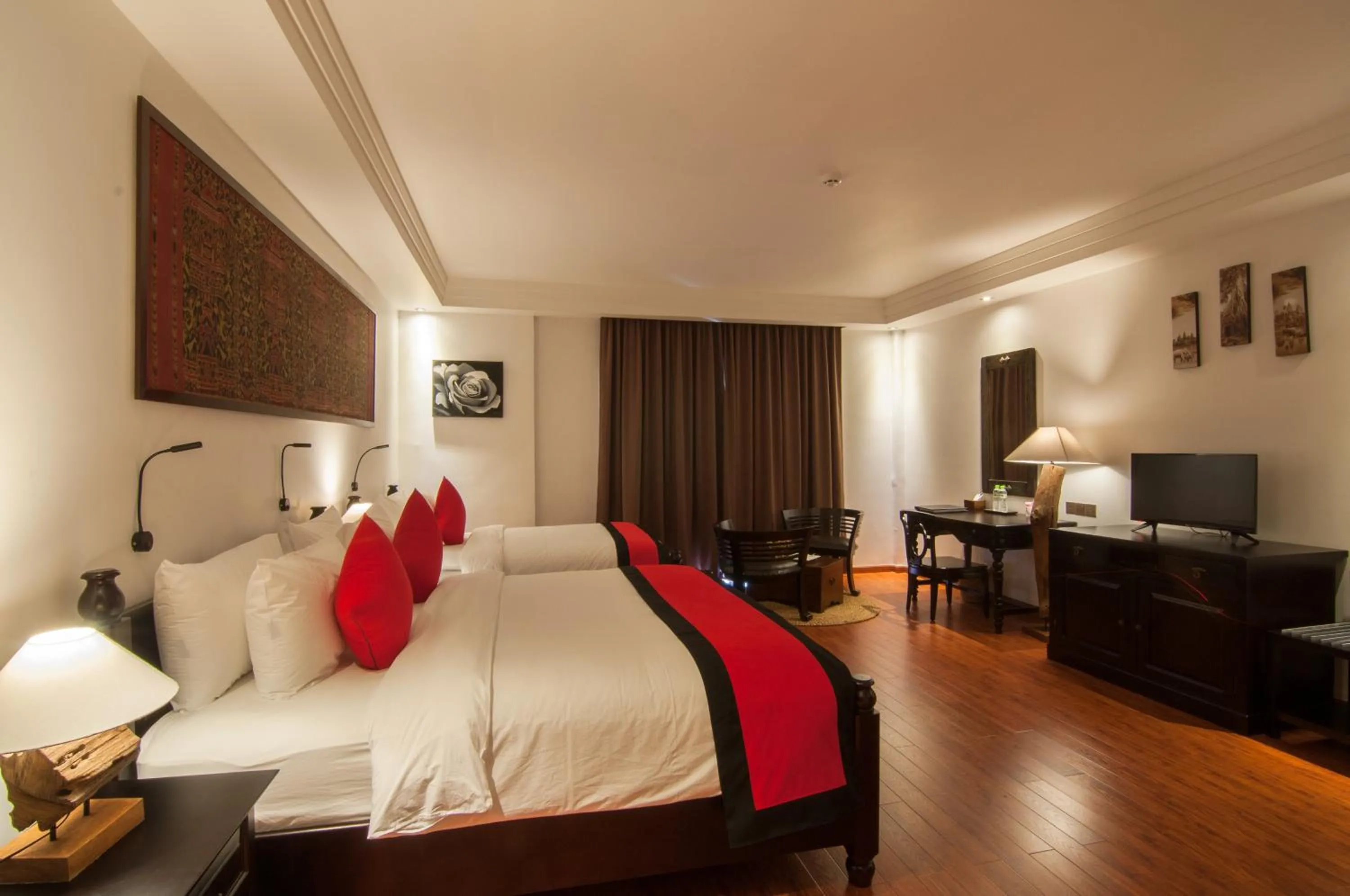 Bedroom, Bed in La Rose Suites