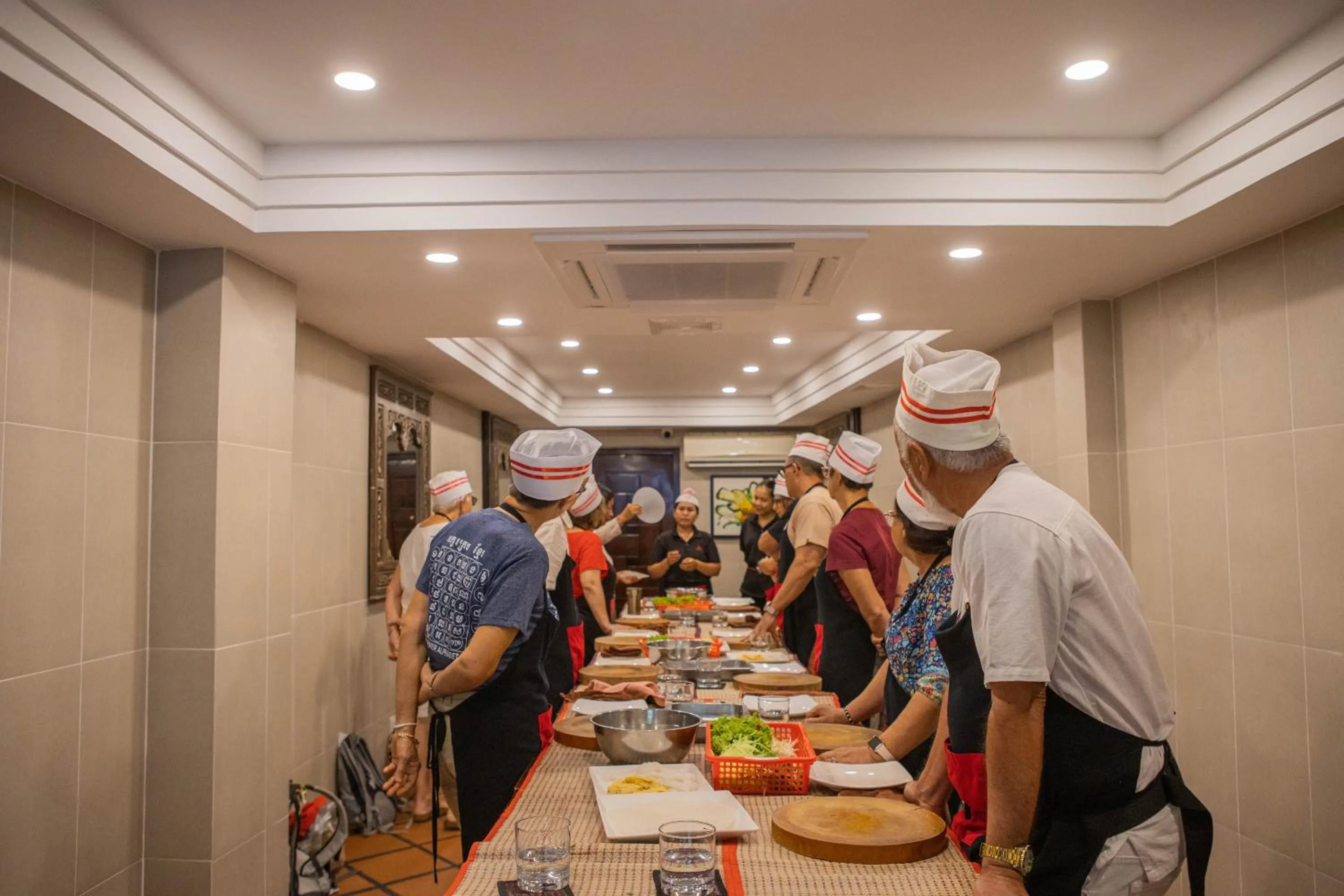 People in La Rose Suites