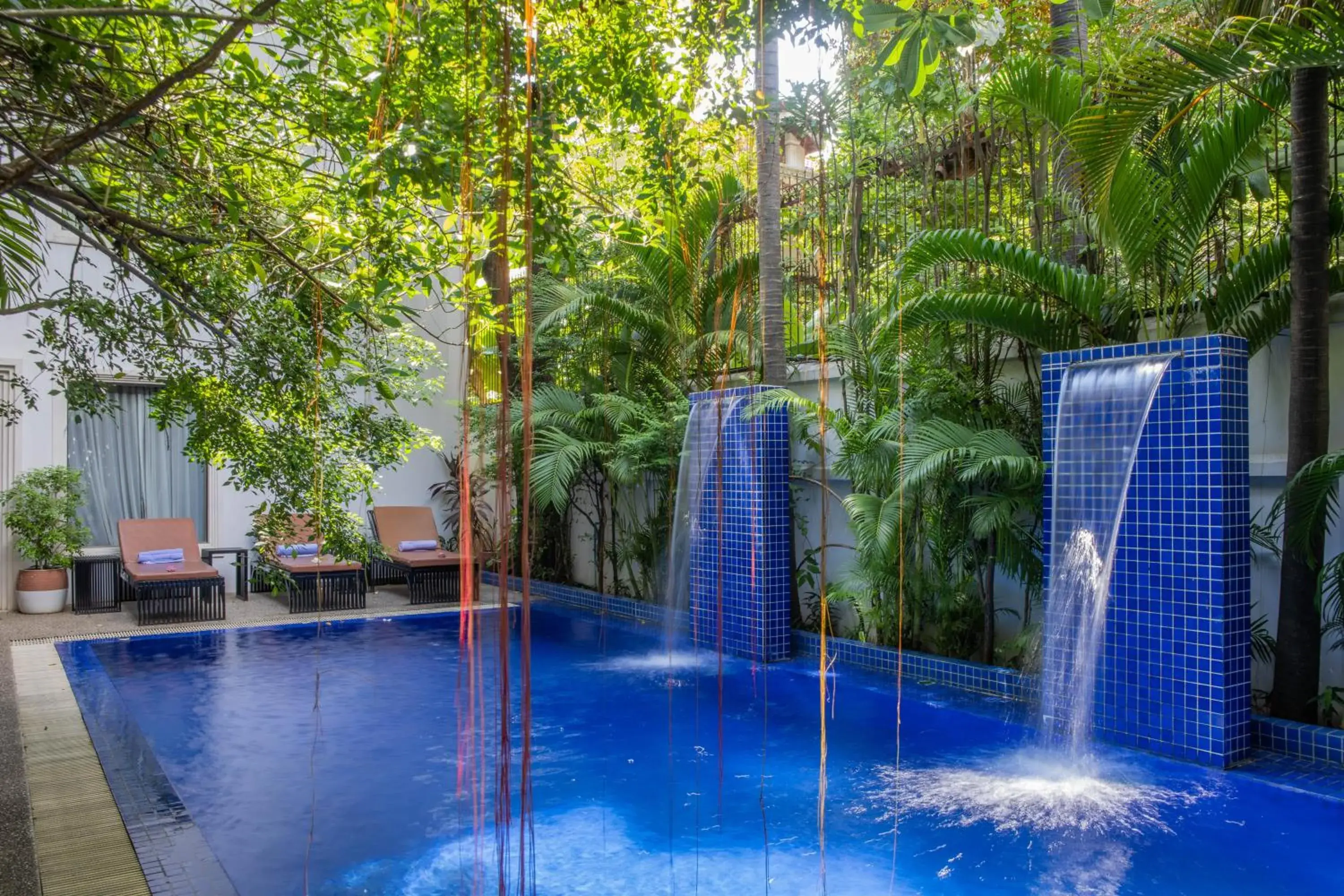 Swimming pool in La Rose Suites Swimming pool in La Rose Suites