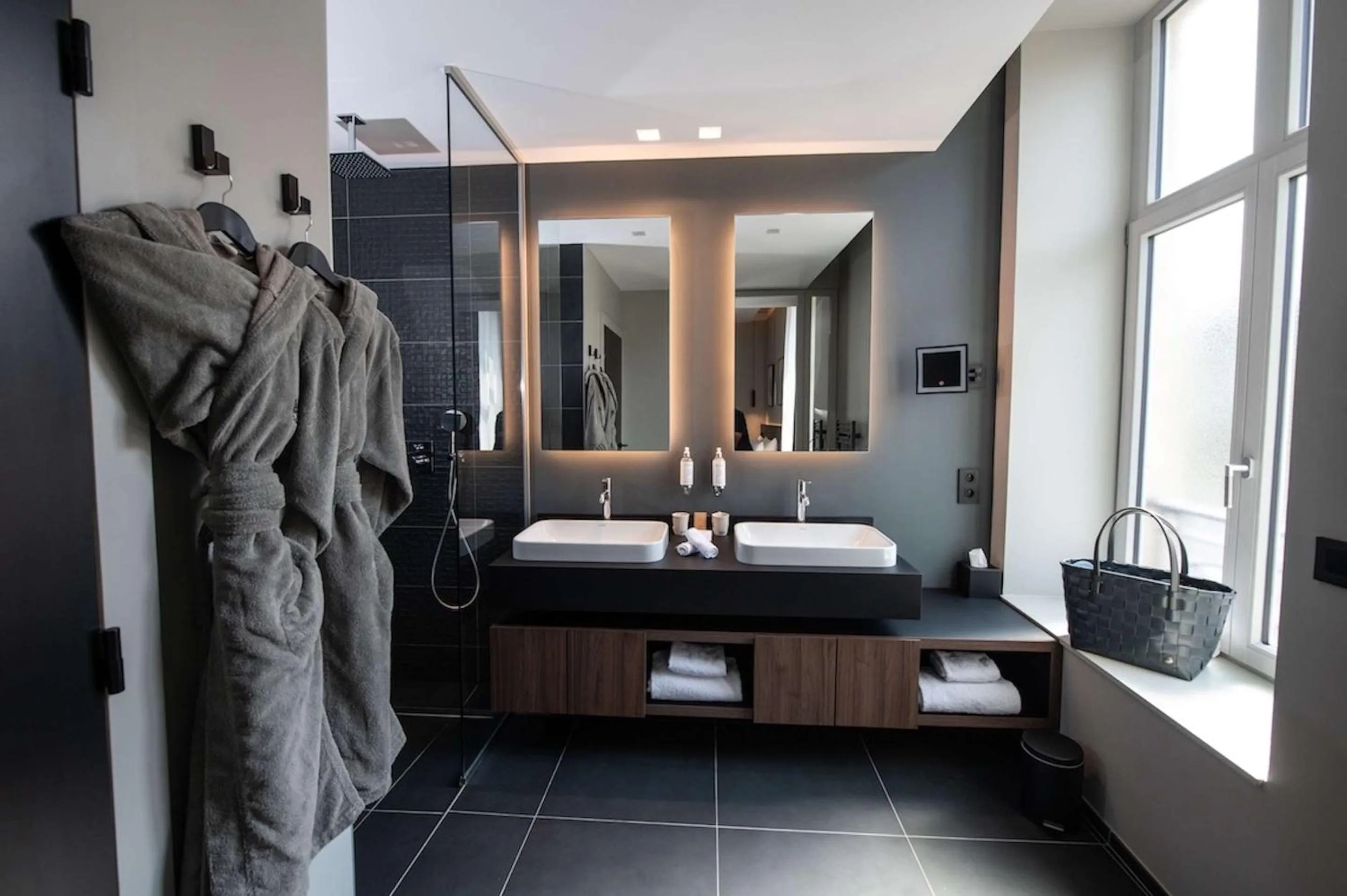 Bathroom in Best Western Premier Le Chapitre Hotel and Spa