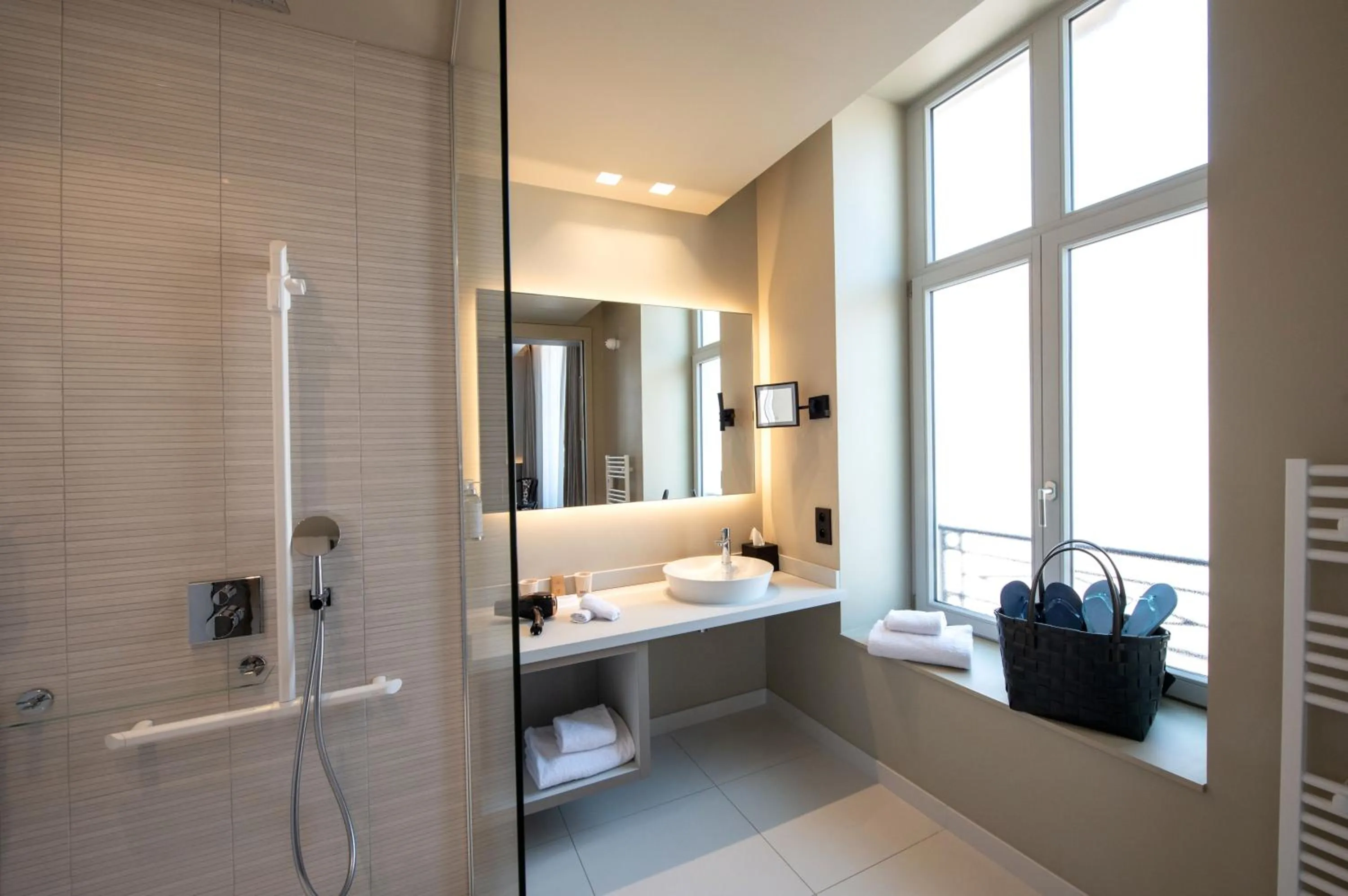 Bathroom in Best Western Premier Le Chapitre Hotel and Spa