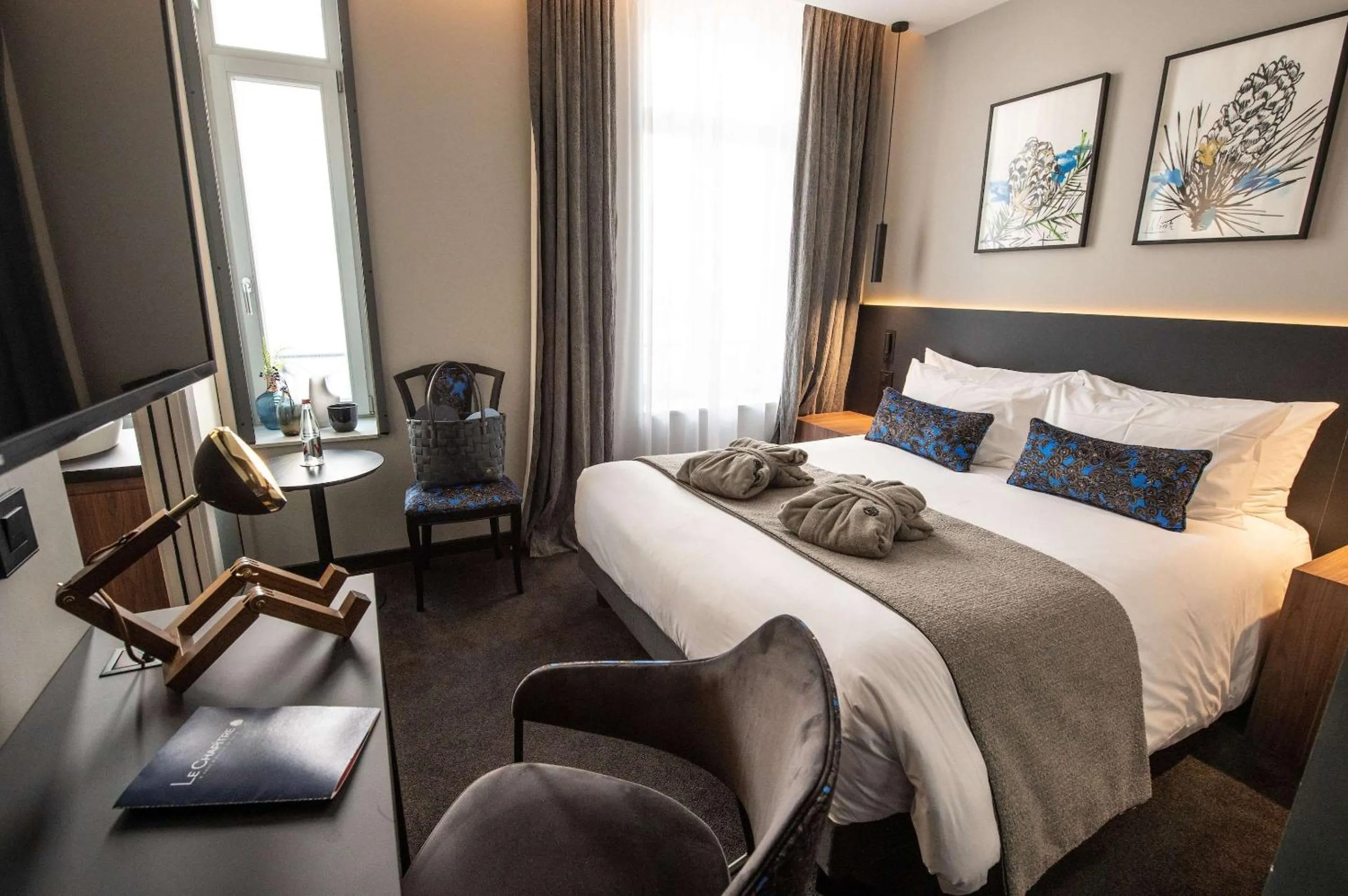 Bedroom, Bed in Best Western Premier Le Chapitre Hotel and Spa