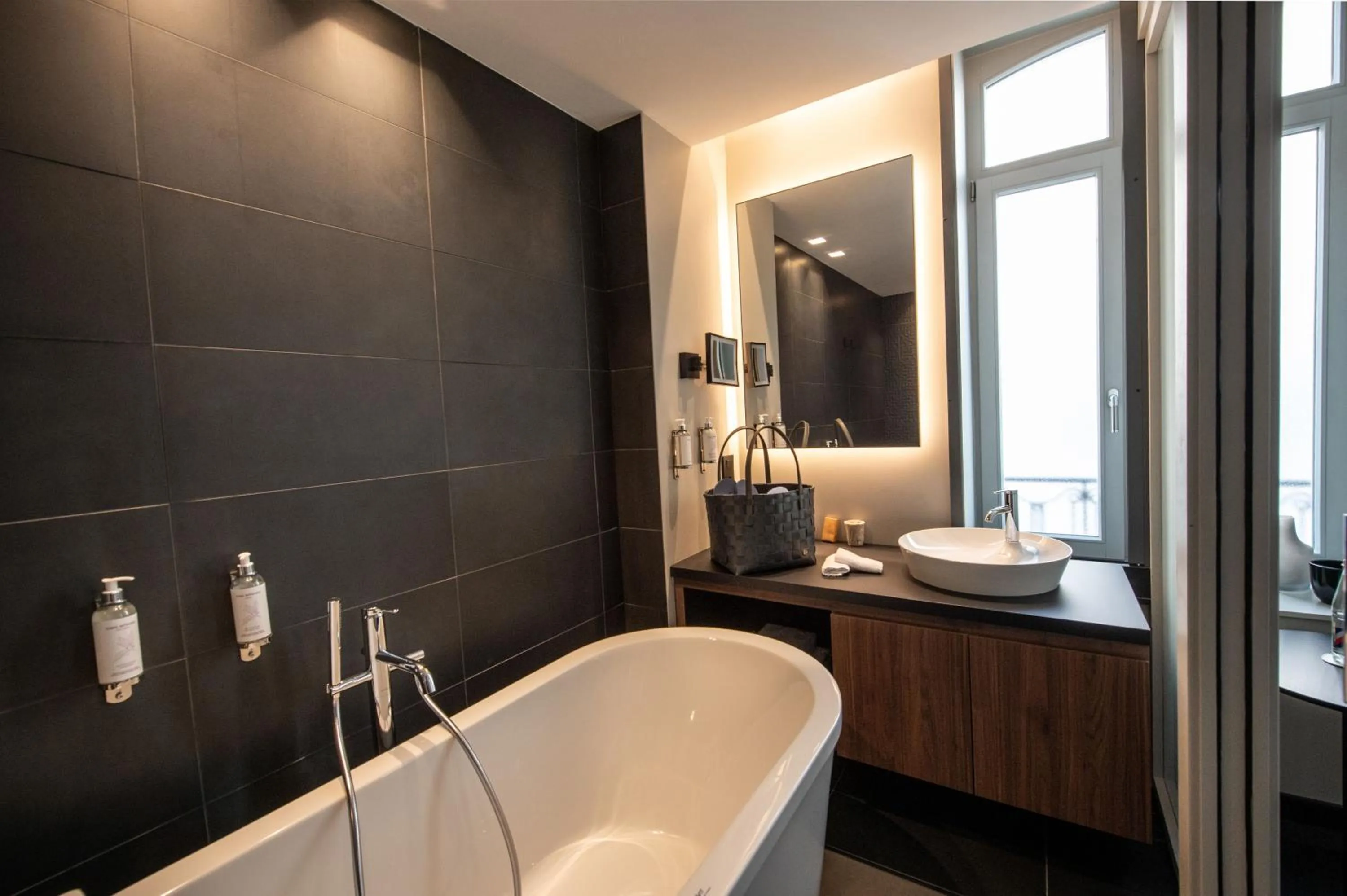 Bathroom in Best Western Premier Le Chapitre Hotel and Spa