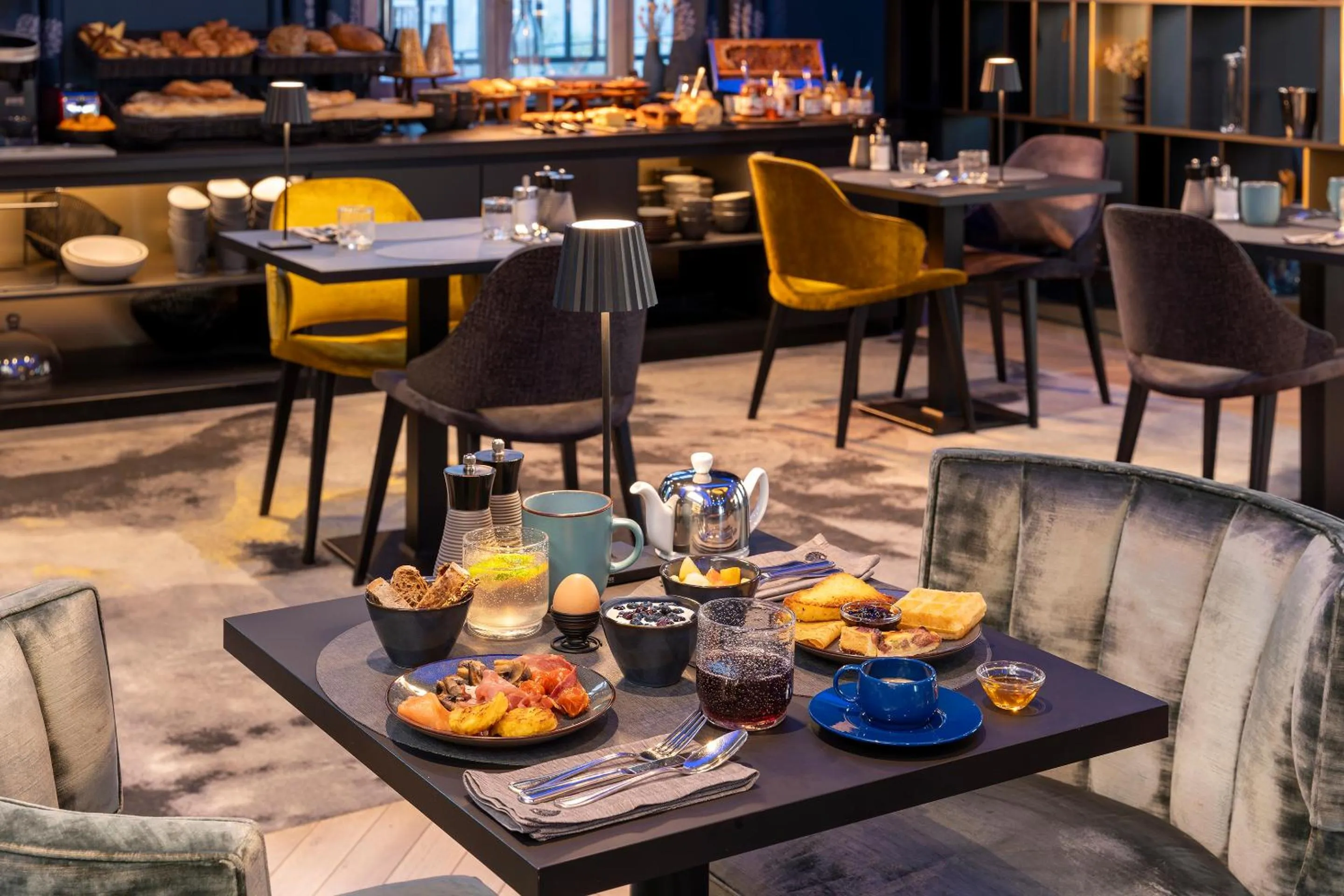 Breakfast in Best Western Premier Le Chapitre Hotel and Spa