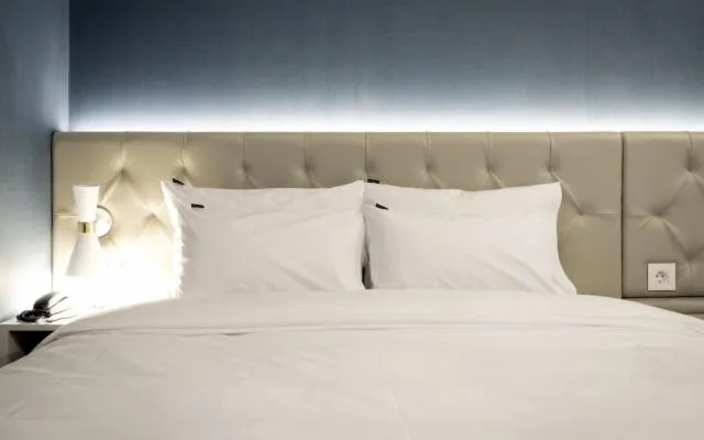 Bed in Hotel Yaja Gwangalli