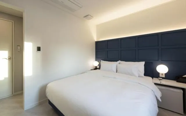 Bed in Hotel Yaja Gwangalli