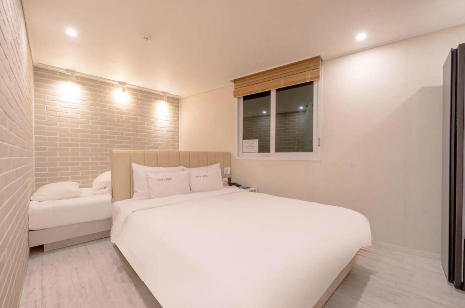 Bed in Hotel Yaja Gwangalli