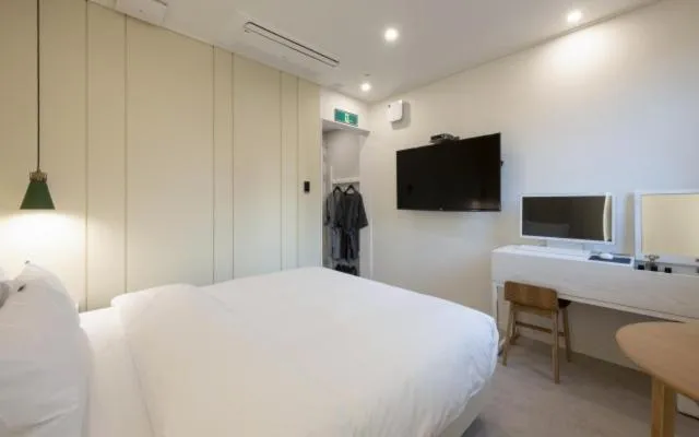 Bed in Hotel Yaja Gwangalli