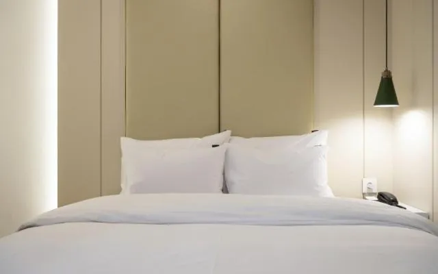 Bed in Hotel Yaja Gwangalli