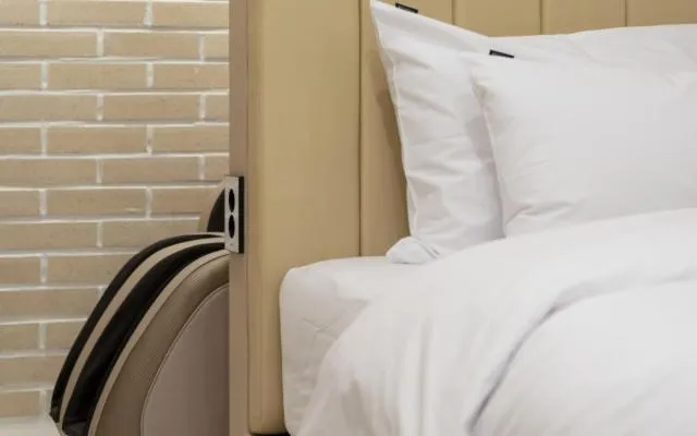 Bed in Hotel Yaja Gwangalli