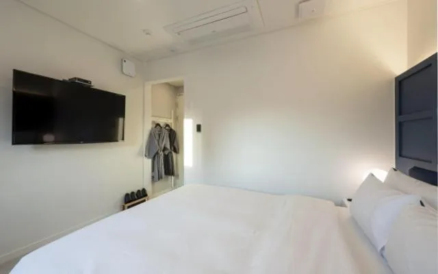 Bed in Hotel Yaja Gwangalli