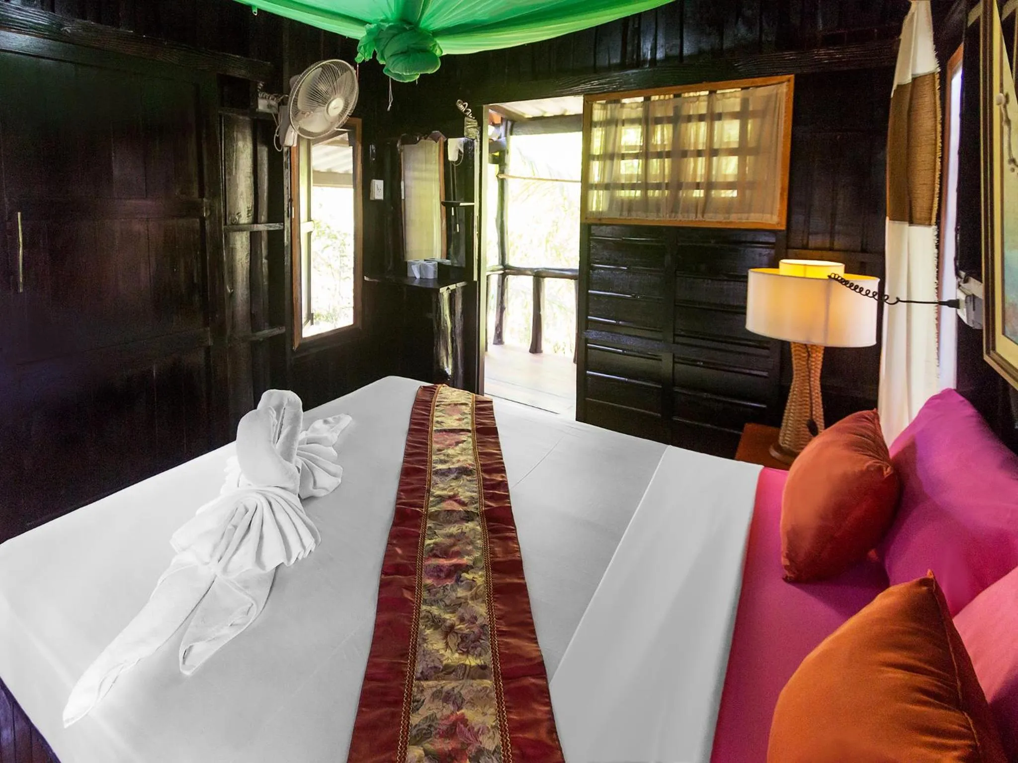 Bedroom in Leaf House Bungalows SHA PLUS approved