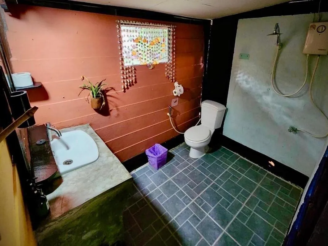 Bathroom in Leaf House Bungalows SHA PLUS approved