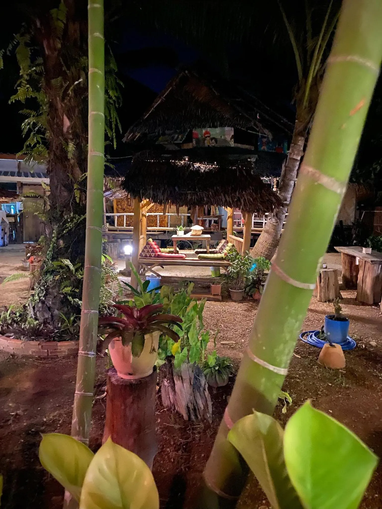 Seating area in Leaf House Bungalows SHA PLUS approved