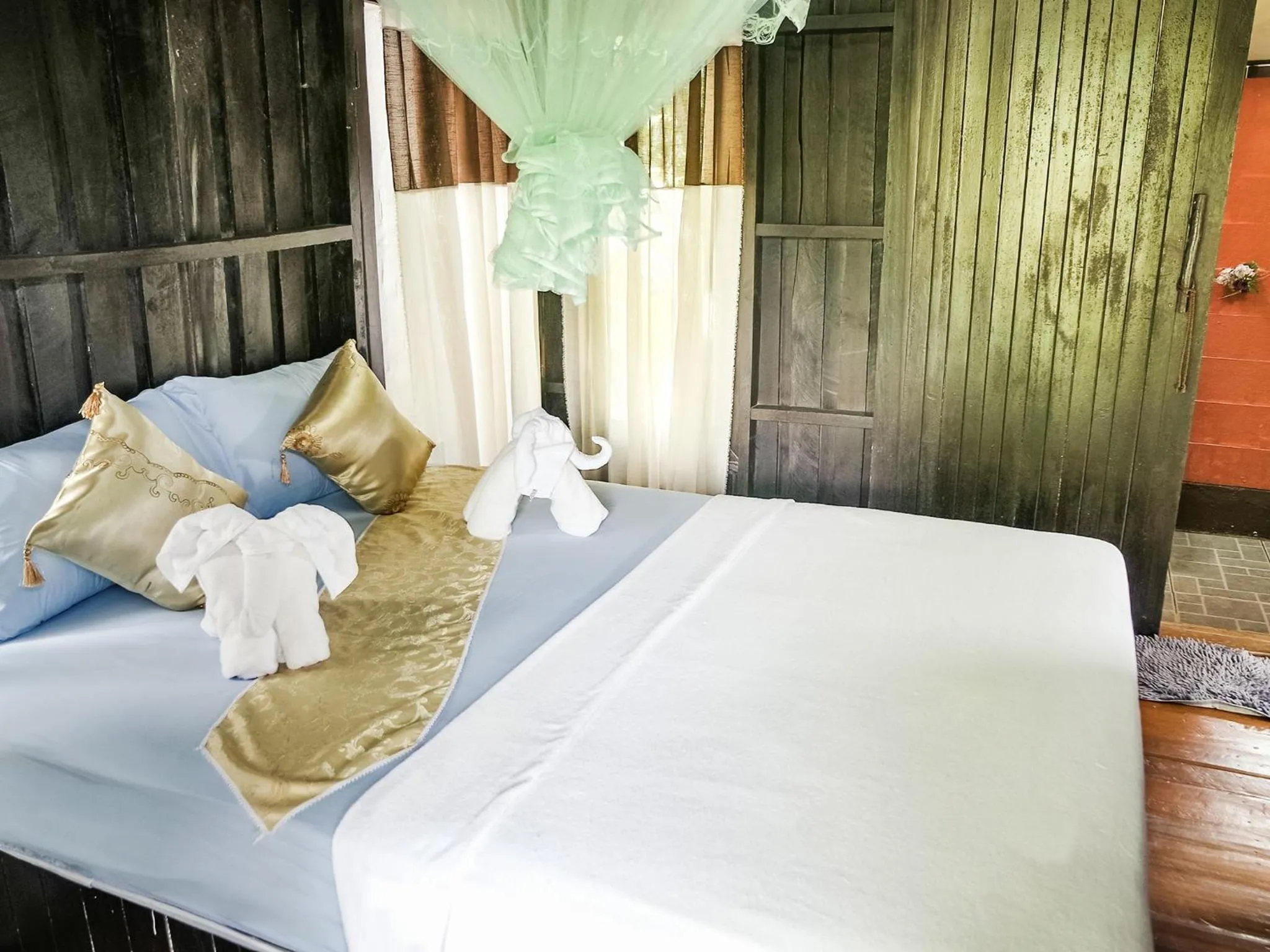 Bedroom, Bed in Leaf House Bungalows SHA PLUS approved