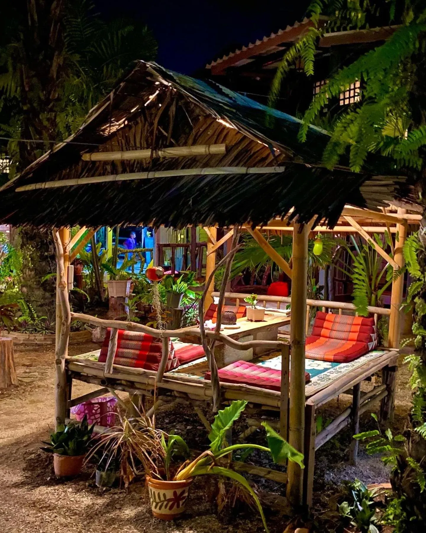 Seating area in Leaf House Bungalows SHA PLUS approved