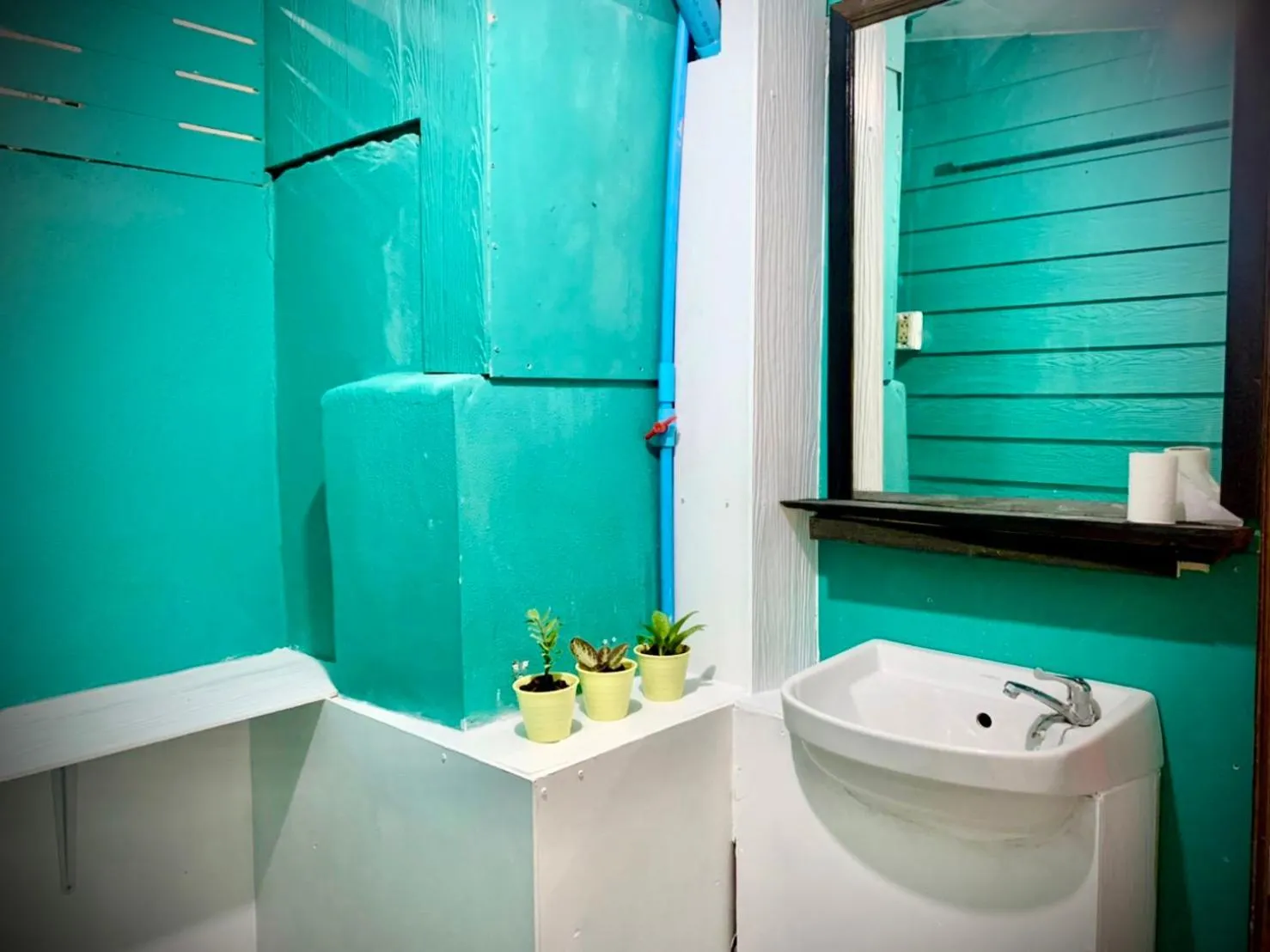Bathroom in Leaf House Bungalows SHA PLUS approved
