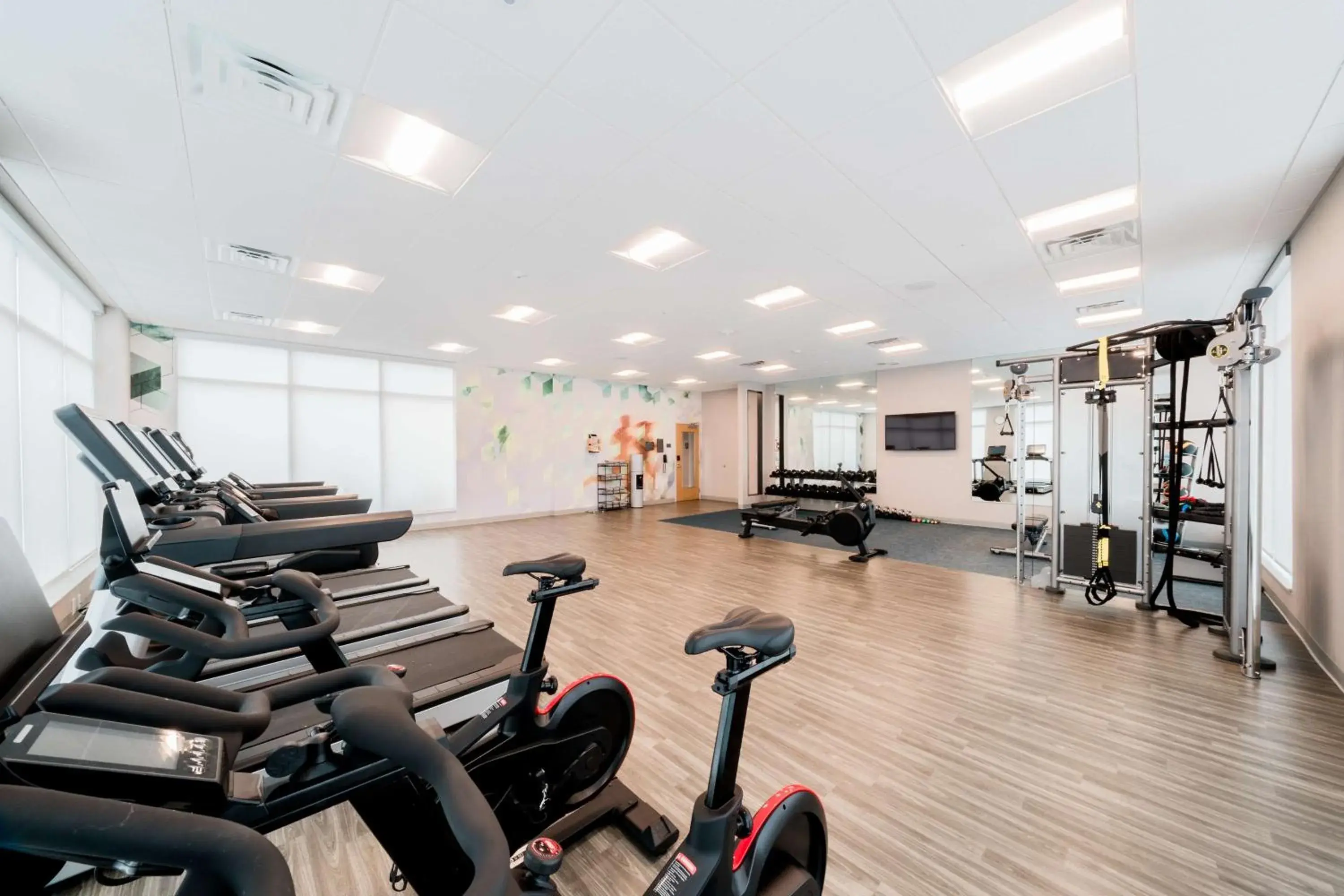 Fitness centre/facilities in Hyatt Place Sacramento International Airport Fitness centre/facilities in Hyatt Place Sacramento International Airport