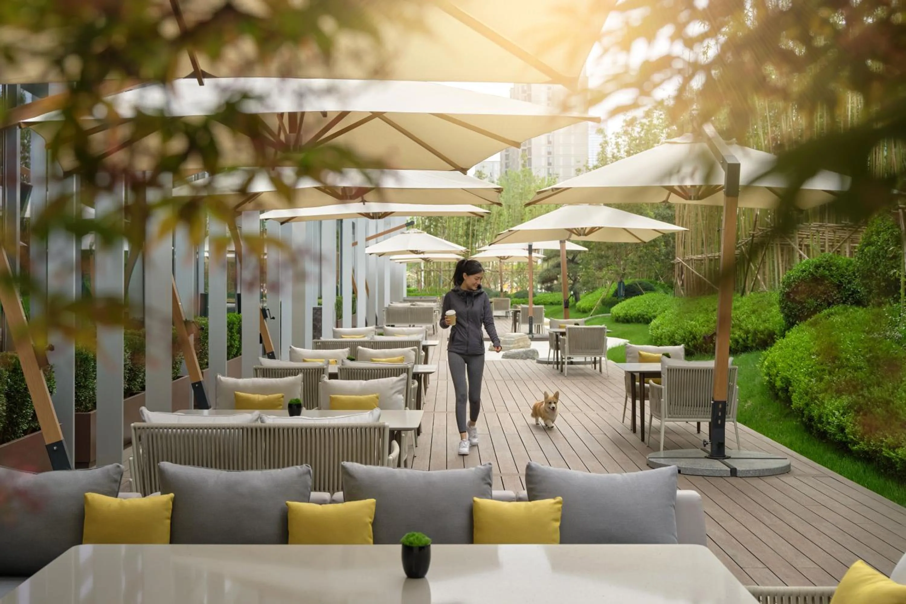 Balcony/Terrace in Hyatt Centric Gaoxin Xi'An