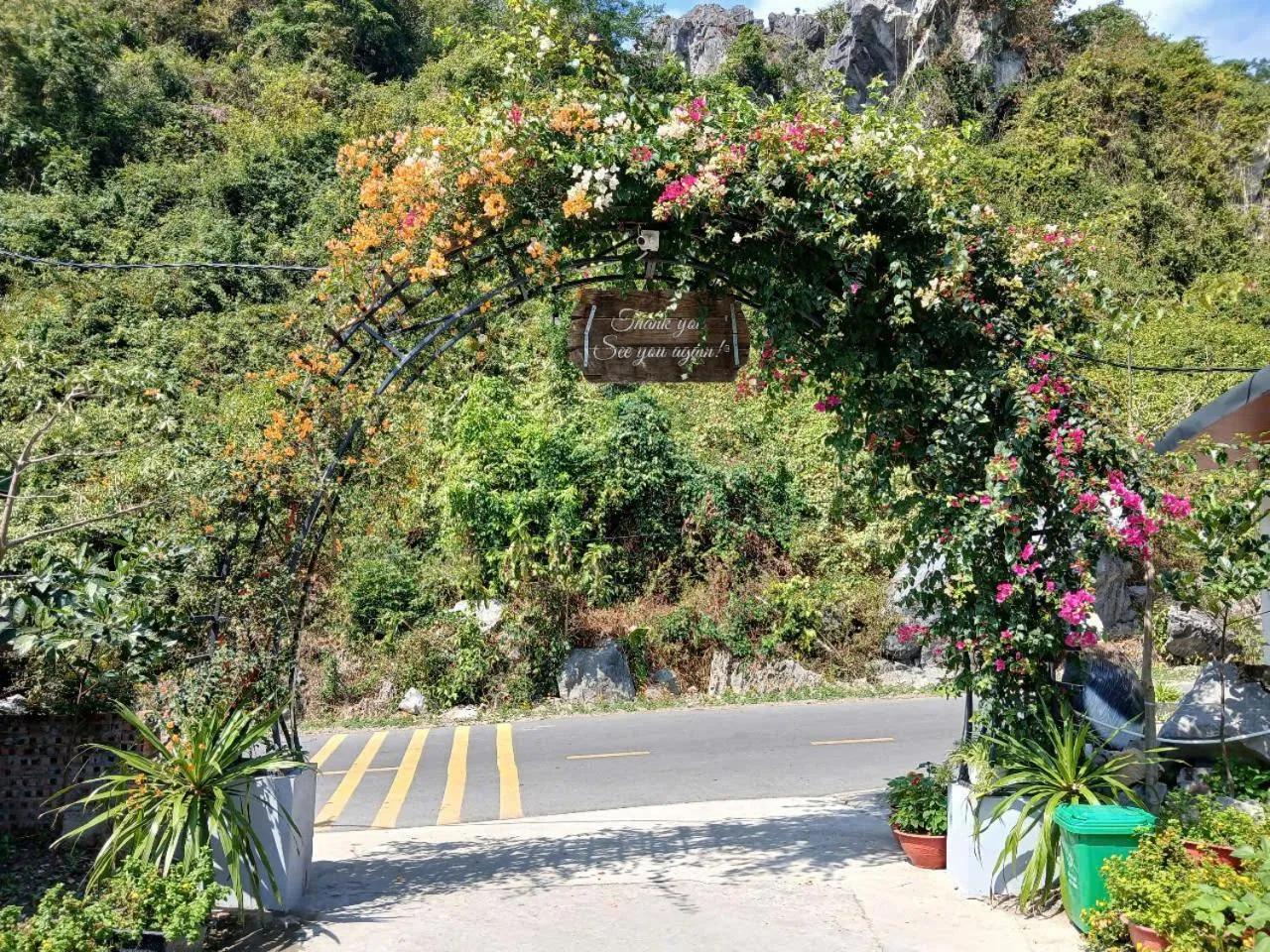 Facade/entrance in Catba Papillon Garden Bungalows & Resort