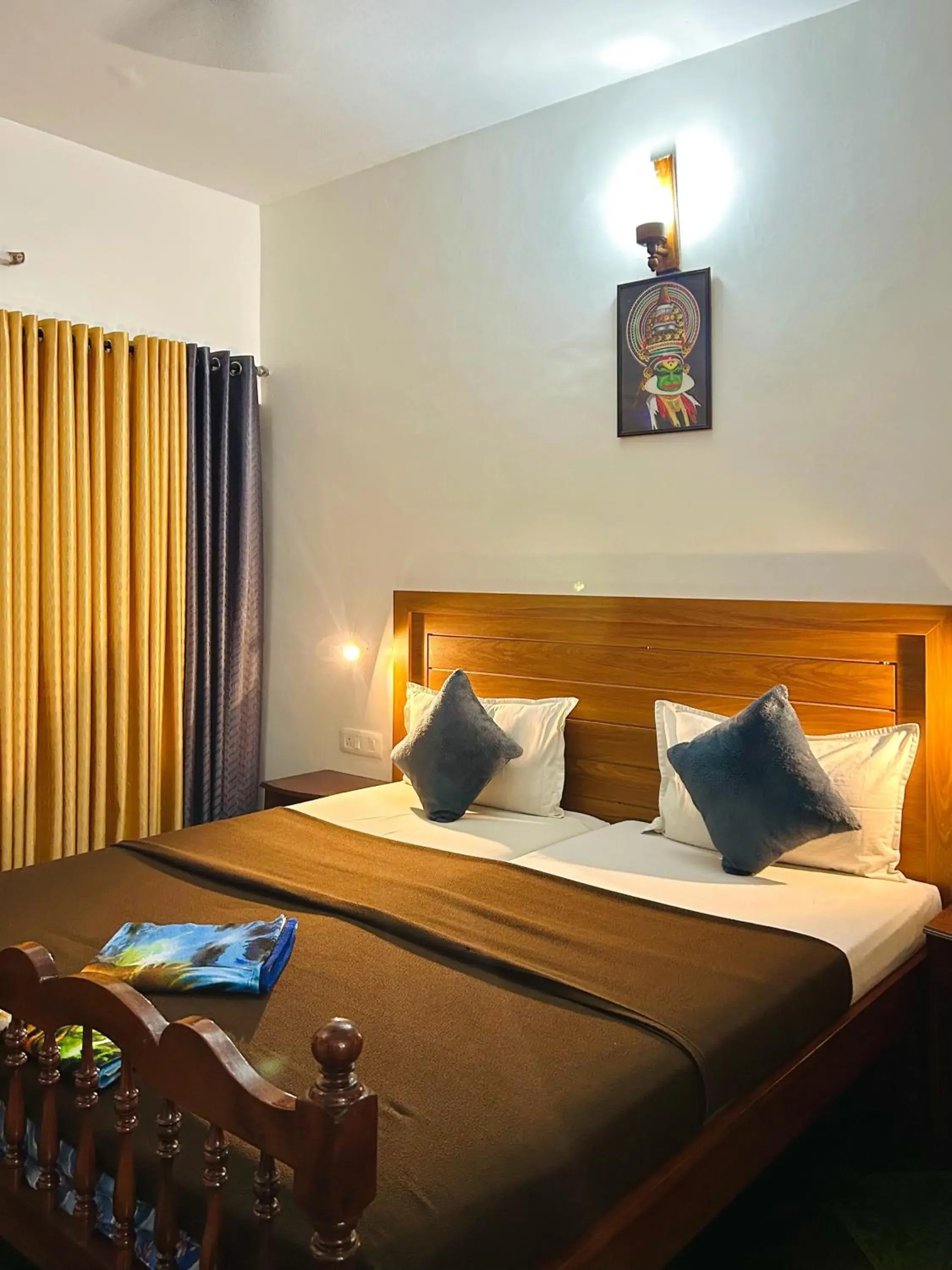 Bed in Hotel Sea View Palace - the beach hotel Bed in Hotel Sea View Palace - the beach hotel