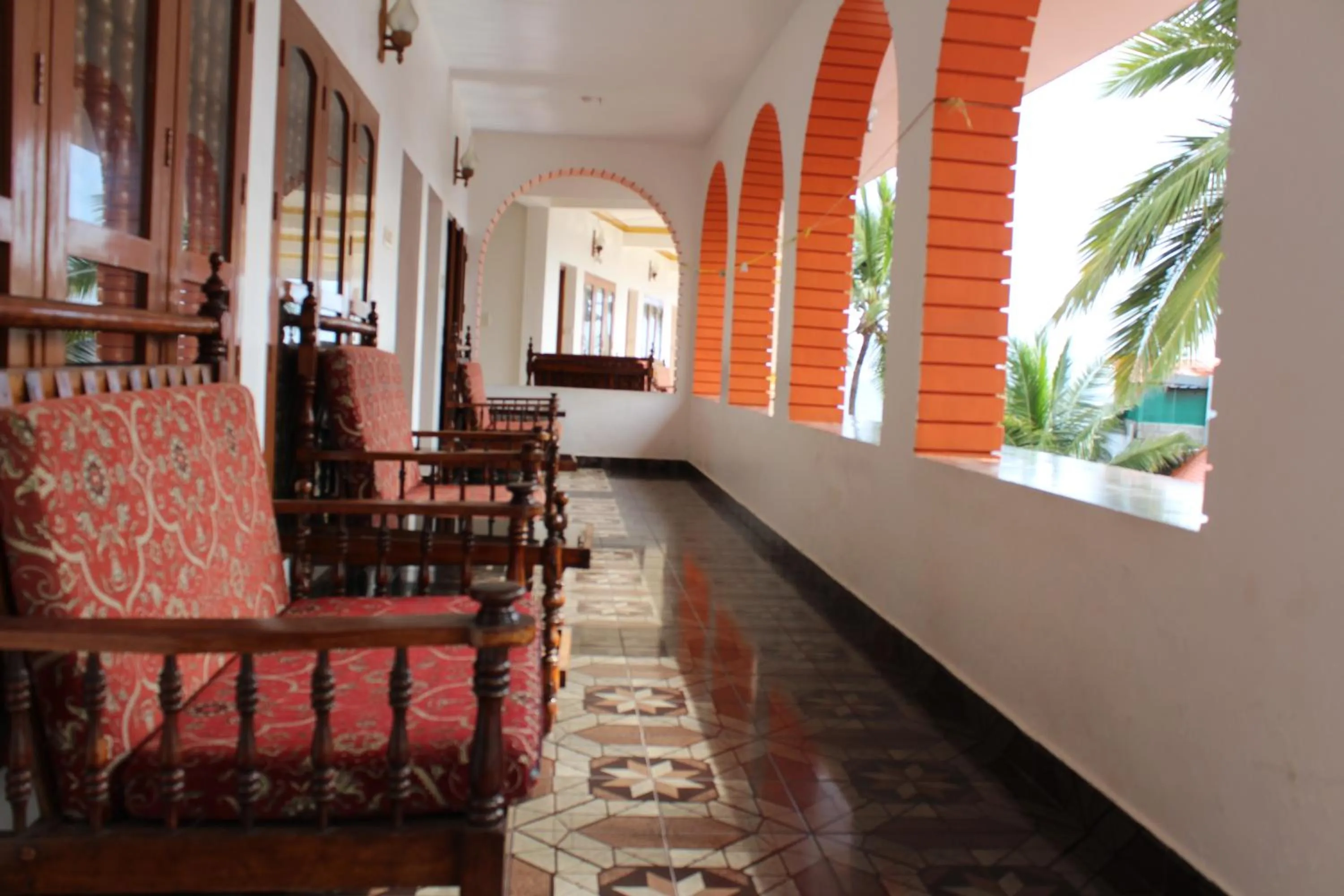 Seating area in Hotel Sea View Palace - the beach hotel