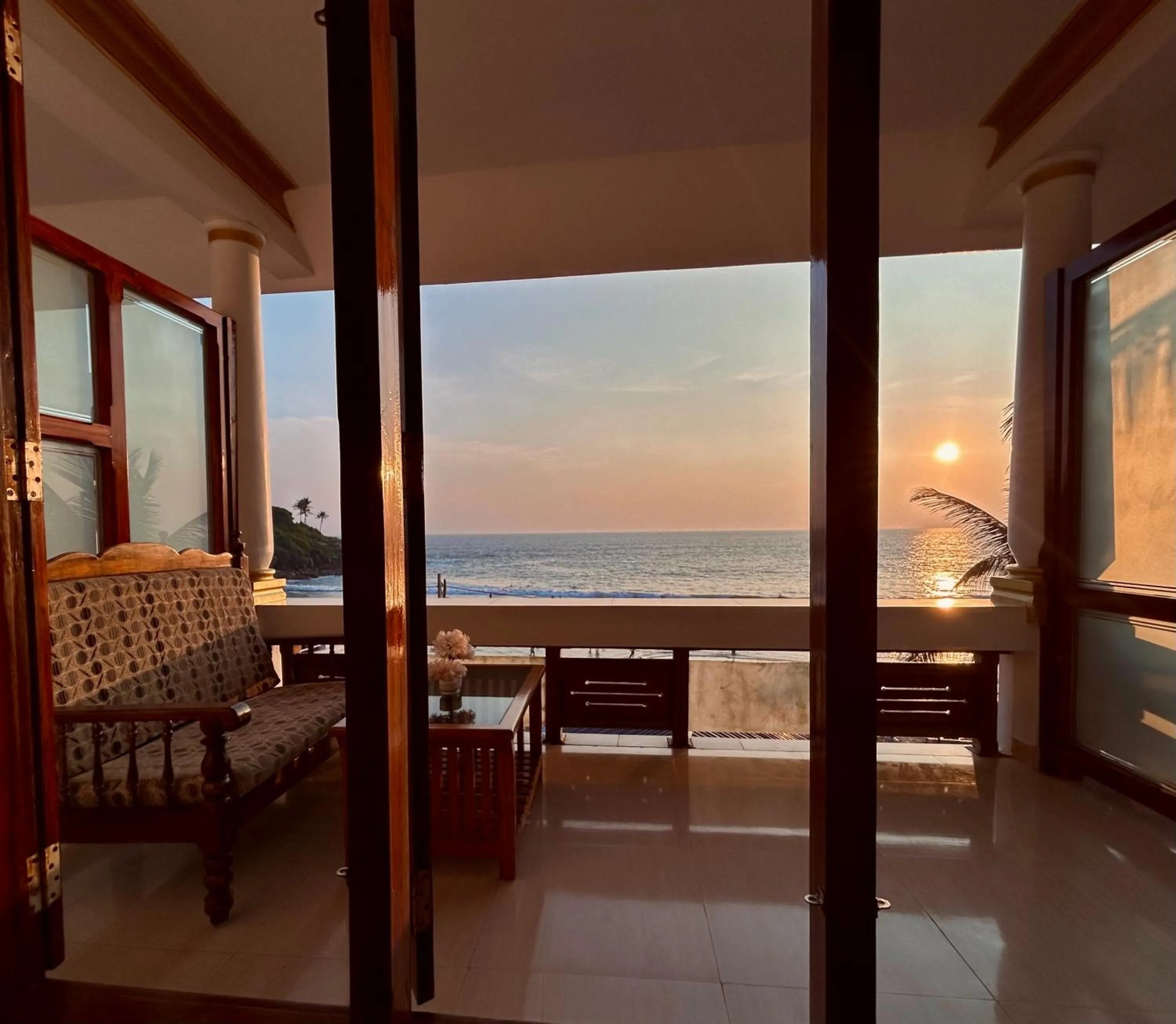 View (from property/room) in Hotel Sea View Palace - the beach hotel