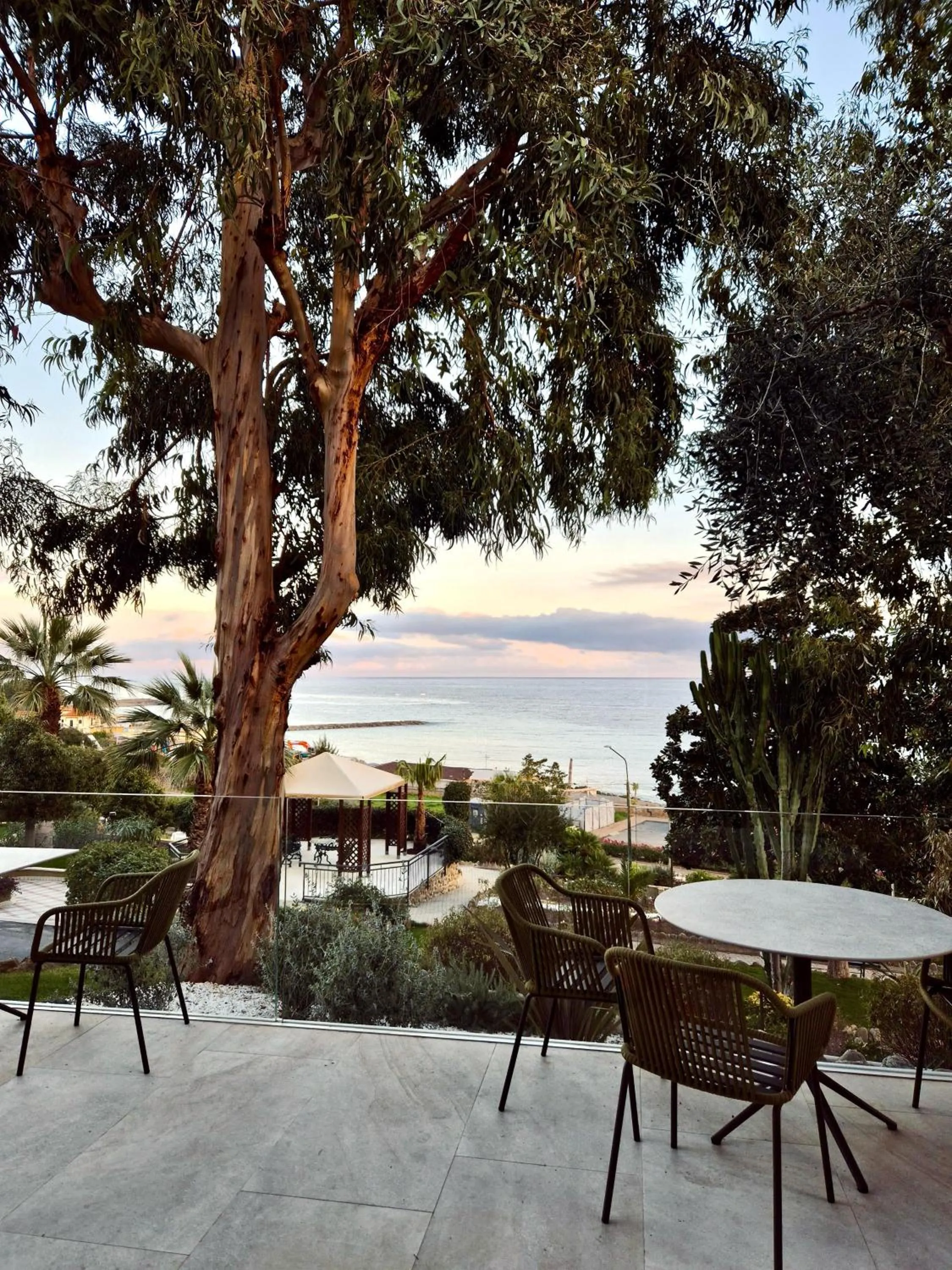 Natural landscape in Hotel Villa Levi