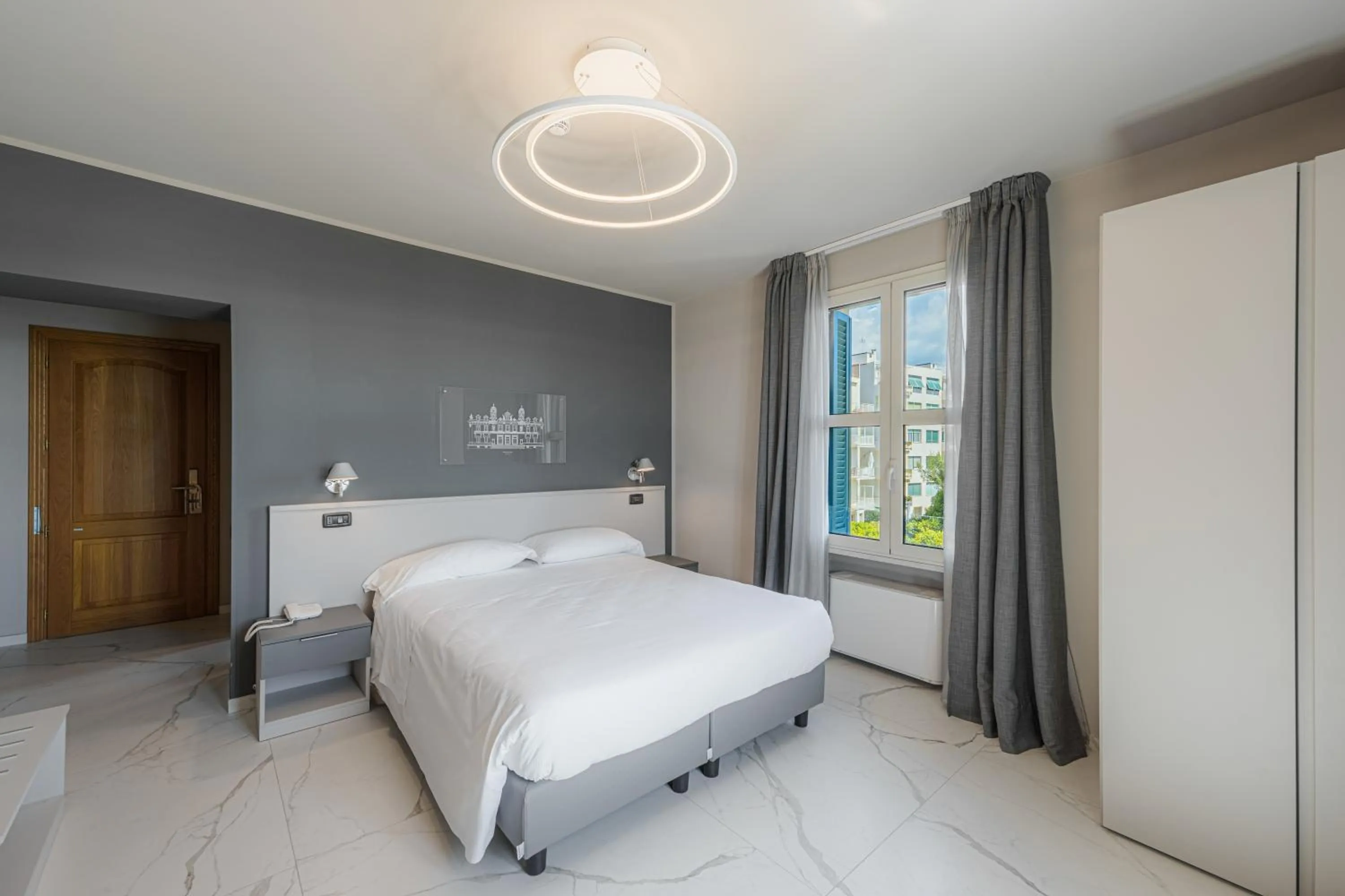 Bed in Hotel Villa Levi