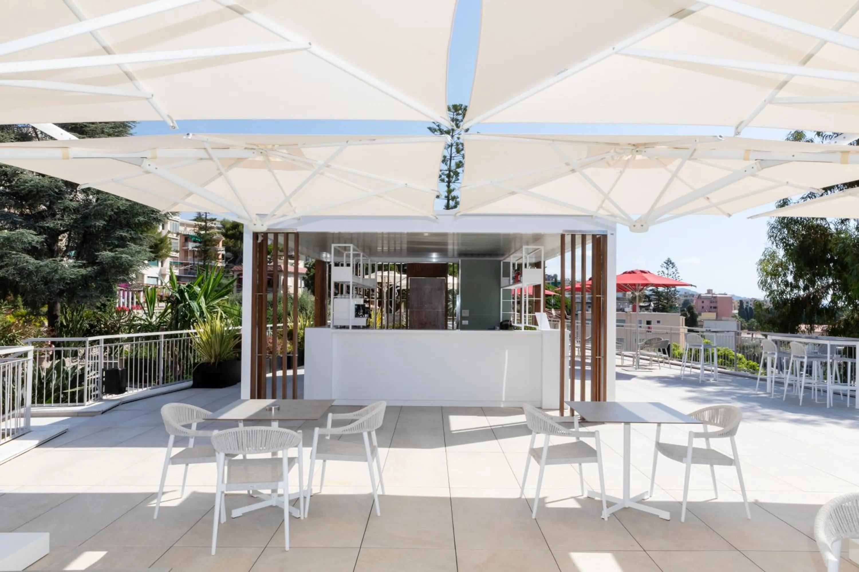 Balcony/Terrace in Hotel Villa Levi