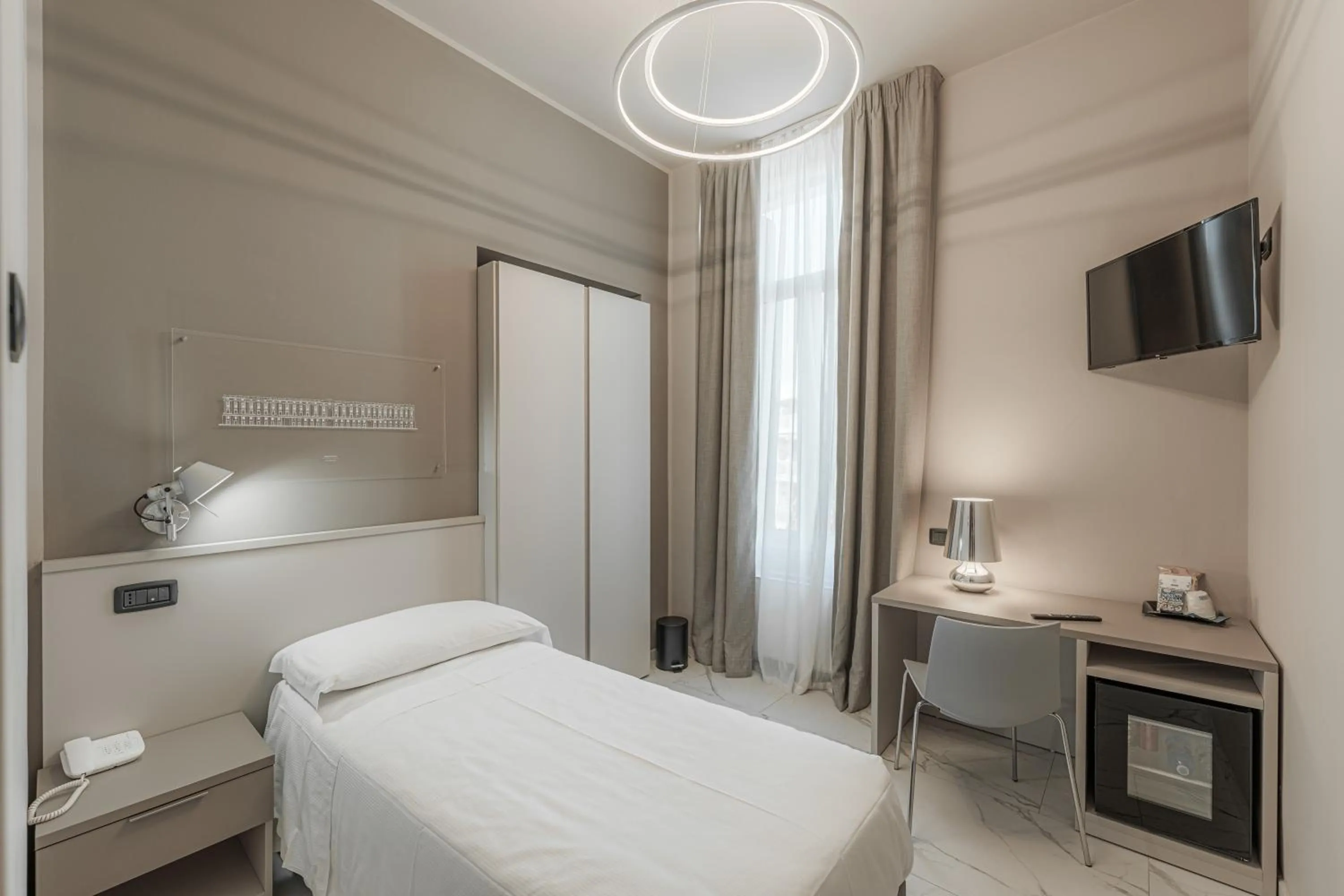 Bed in Hotel Villa Levi