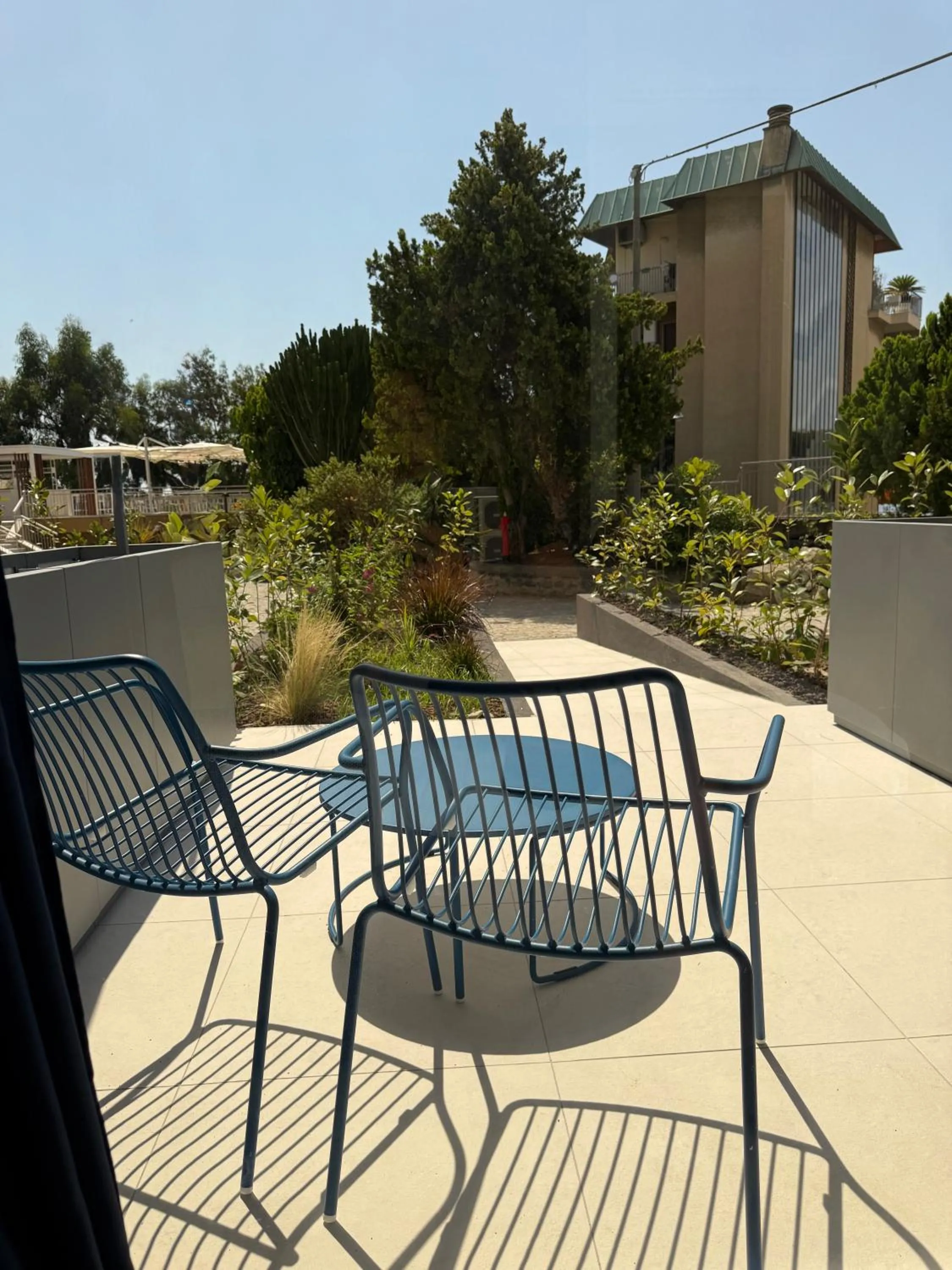 Patio in Hotel Villa Levi