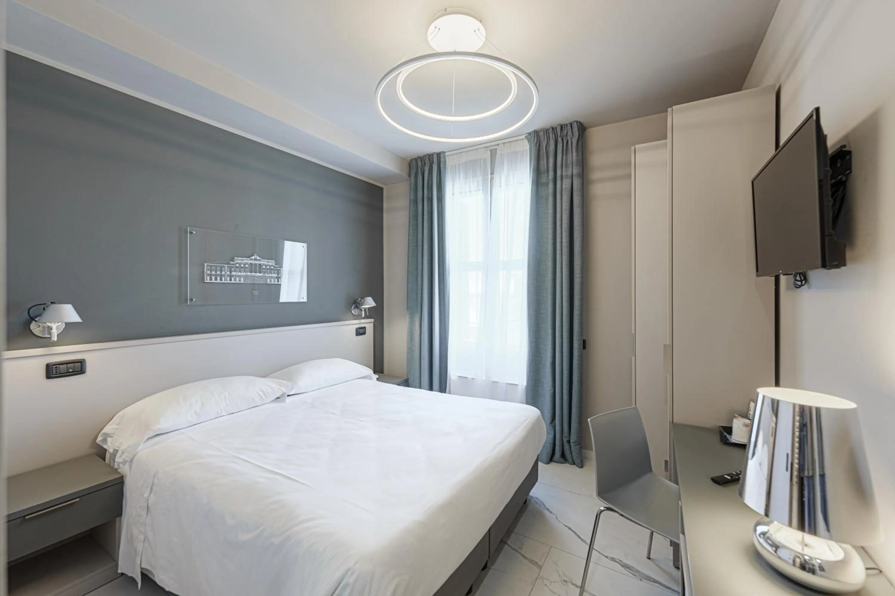 Bed in Hotel Villa Levi