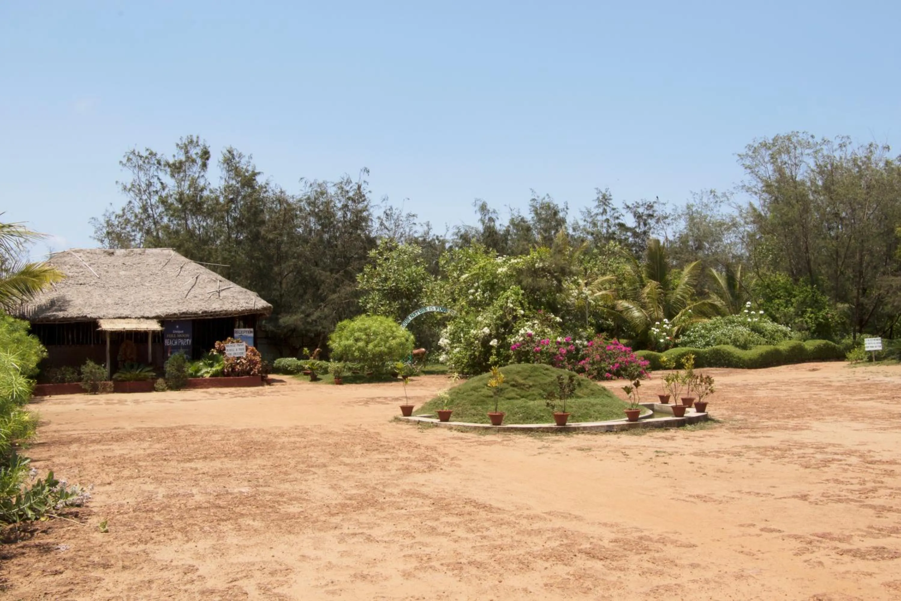 Facade/entrance in Lotus an Eco Resort Konark