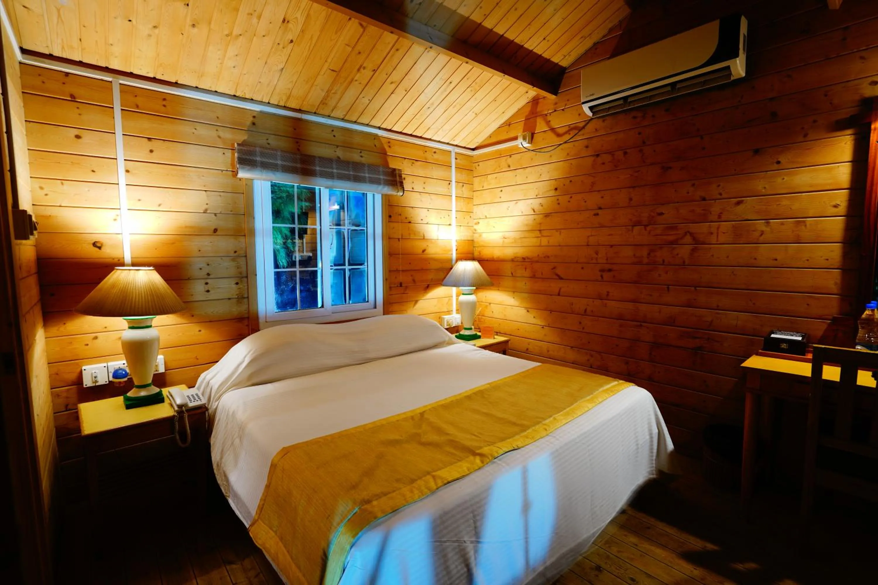 Bed in Lotus an Eco Resort Konark