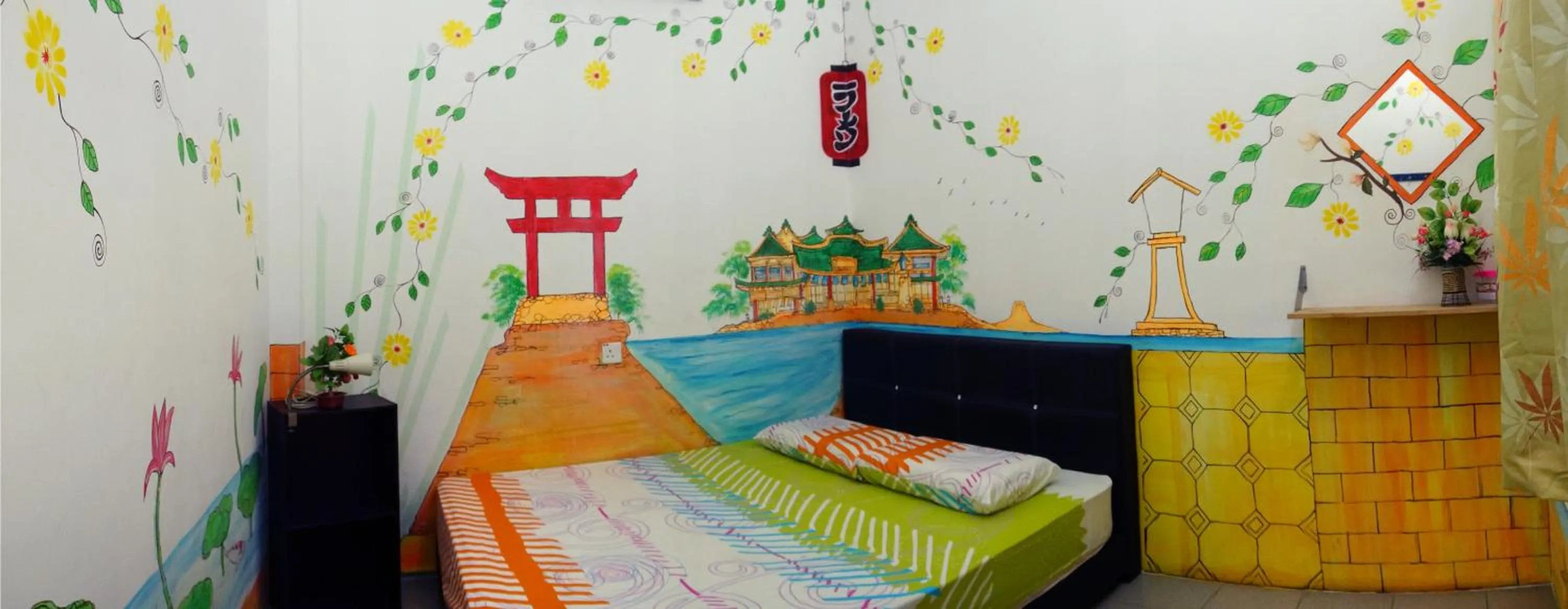 Bedroom, Bed in Old Town Guest House