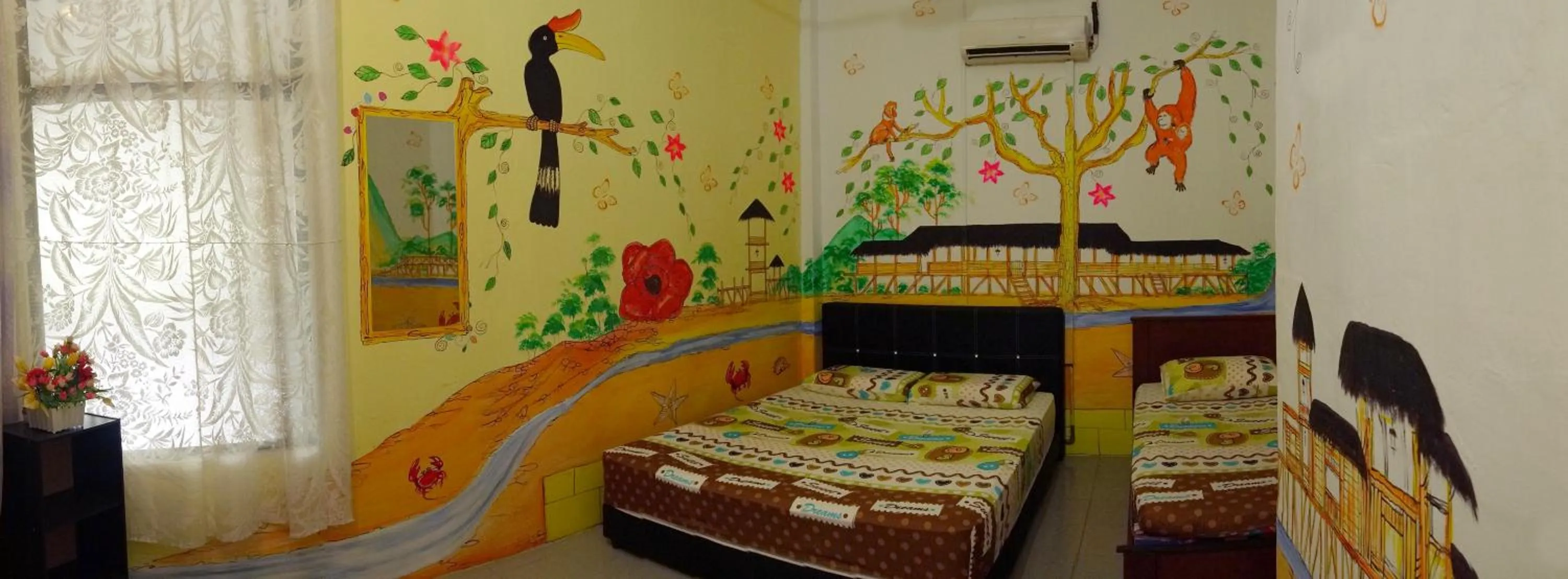 Bedroom, Bed in Old Town Guest House