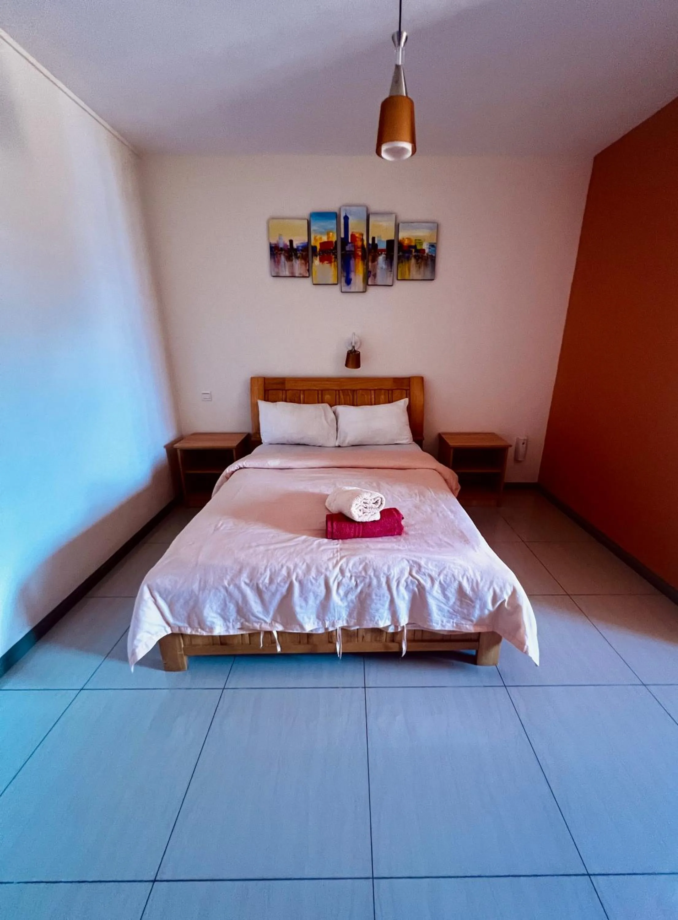 Bed in Vintage Lodge