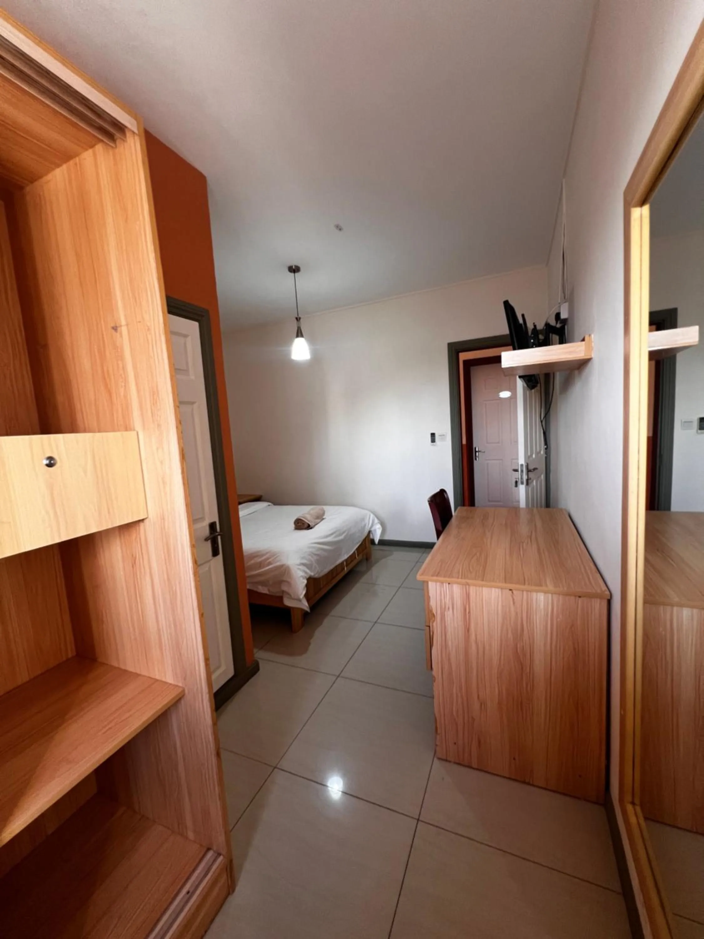 Bed in Vintage Lodge