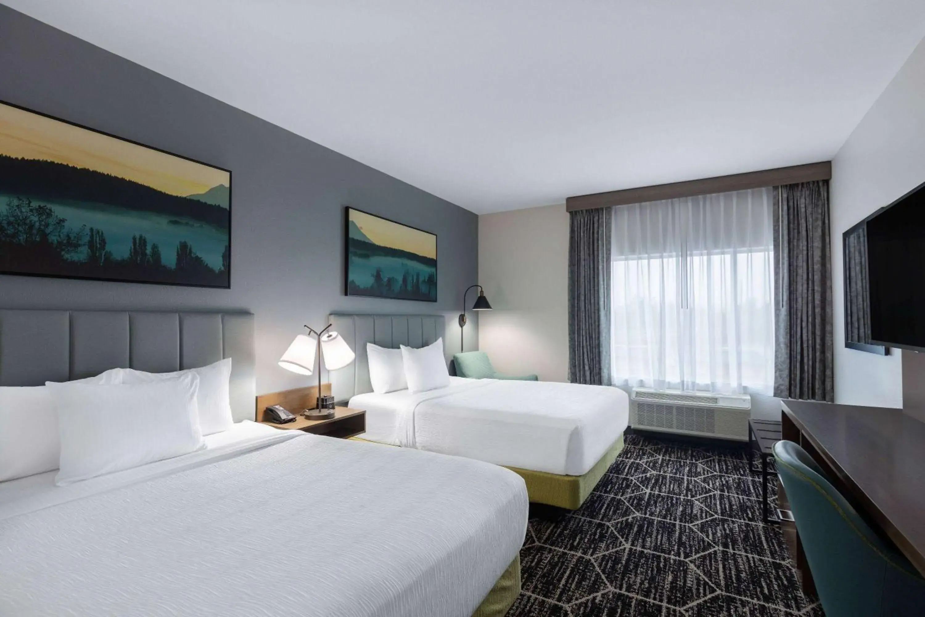 Queen Room with Two Queen Beds - Non-Smoking in La Quinta Inn & Suites by Wyndham Centralia Queen Room with Two Queen Beds - Non-Smoking in La Quinta Inn & Suites by Wyndham Centralia