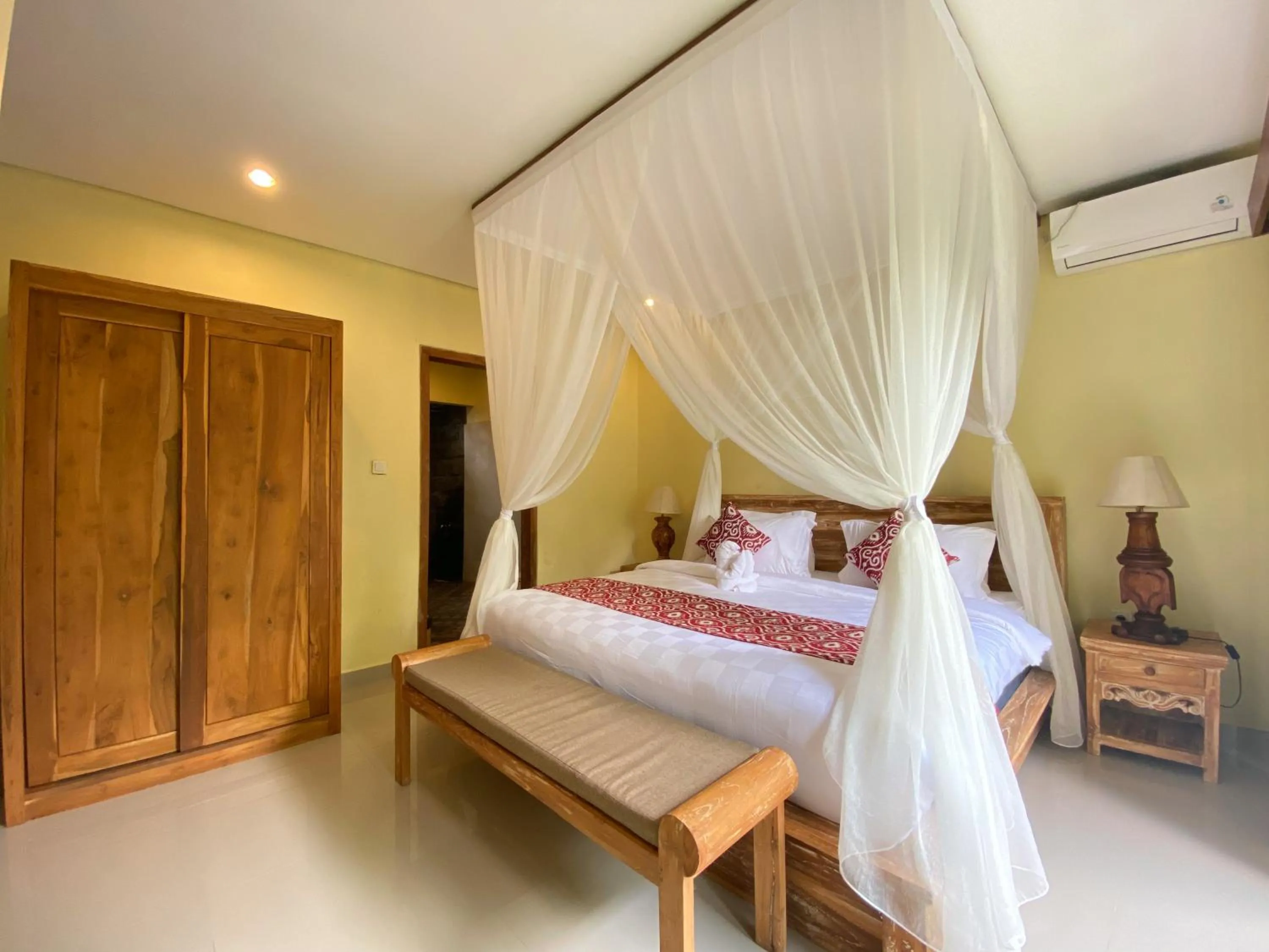 Bed in Uma Linggah Resort by Puri Signatures