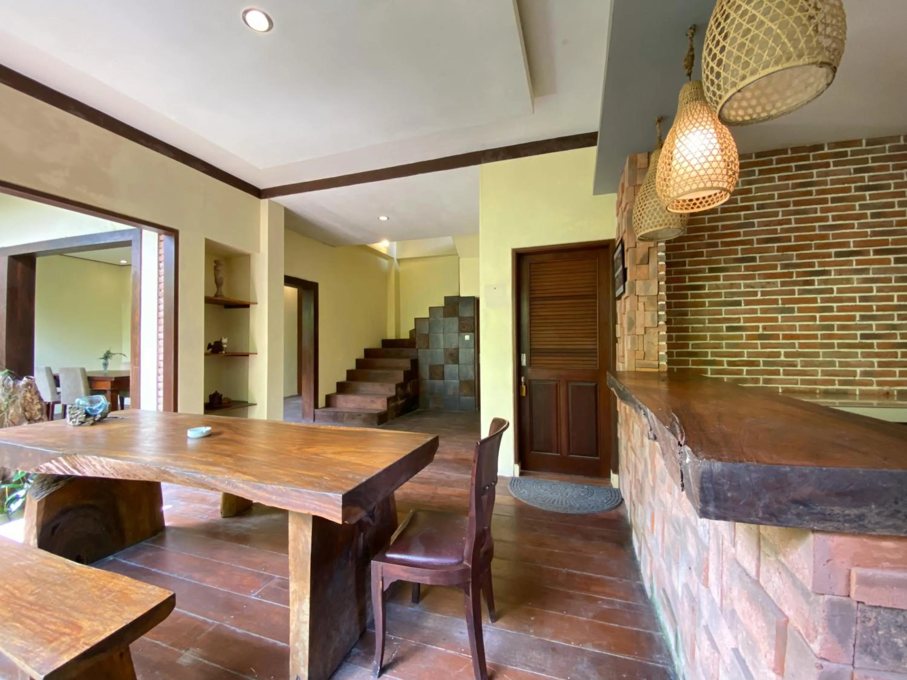 Kitchen or kitchenette in Uma Linggah Resort by Puri Signatures