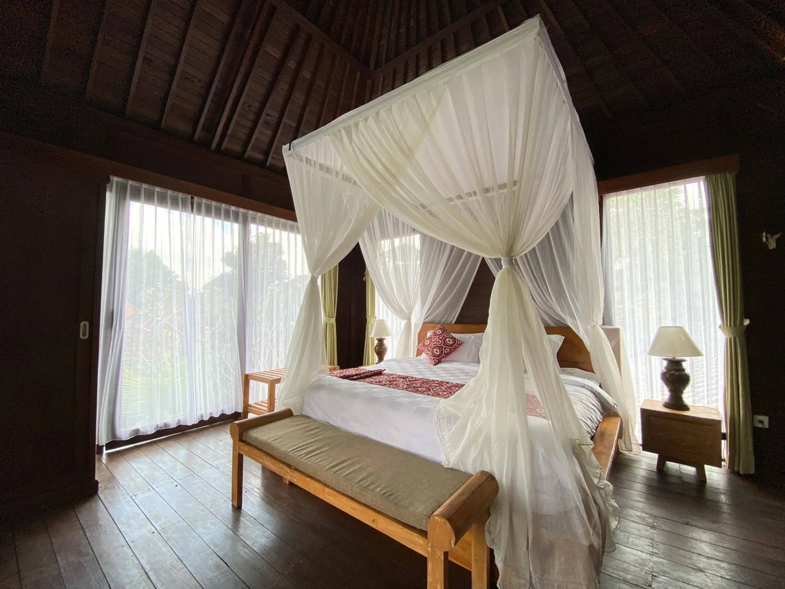 Bed in Uma Linggah Resort by Puri Signatures