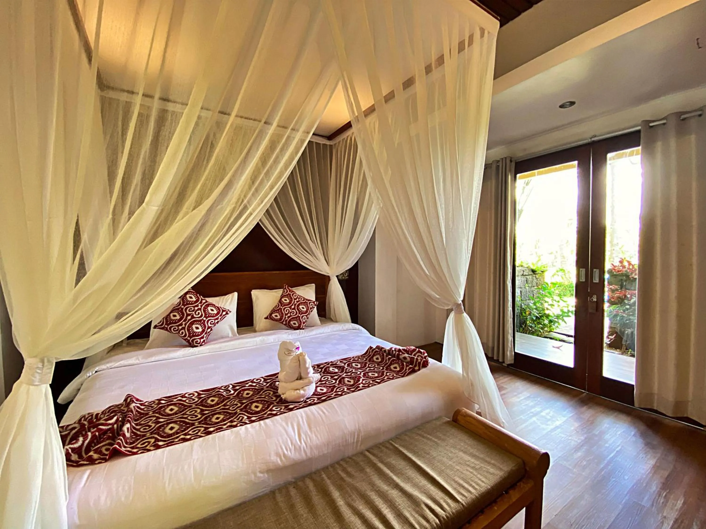 Bed in Uma Linggah Resort by Puri Signatures