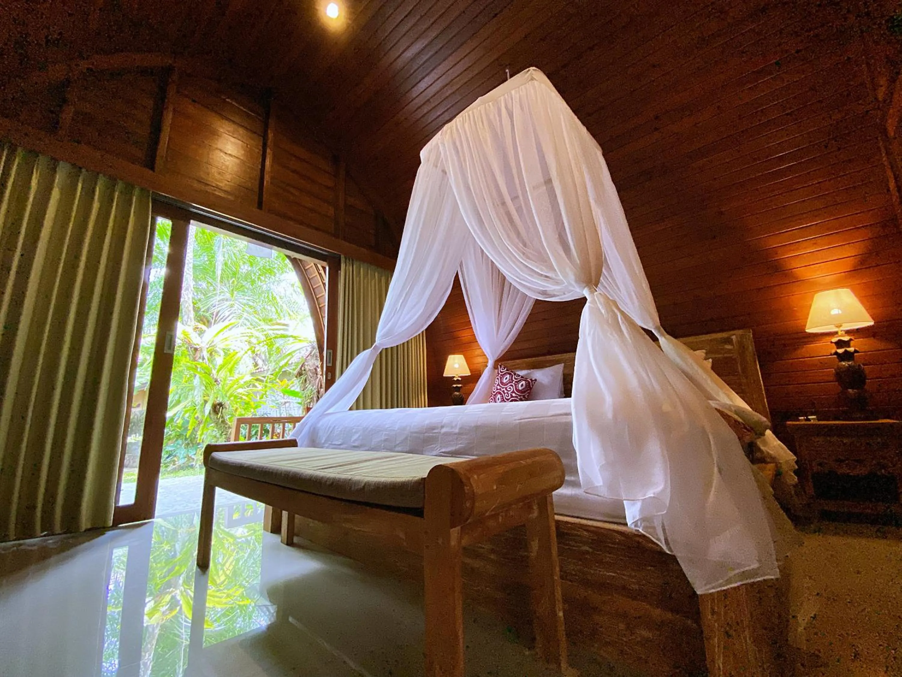 Bed in Uma Linggah Resort by Puri Signatures