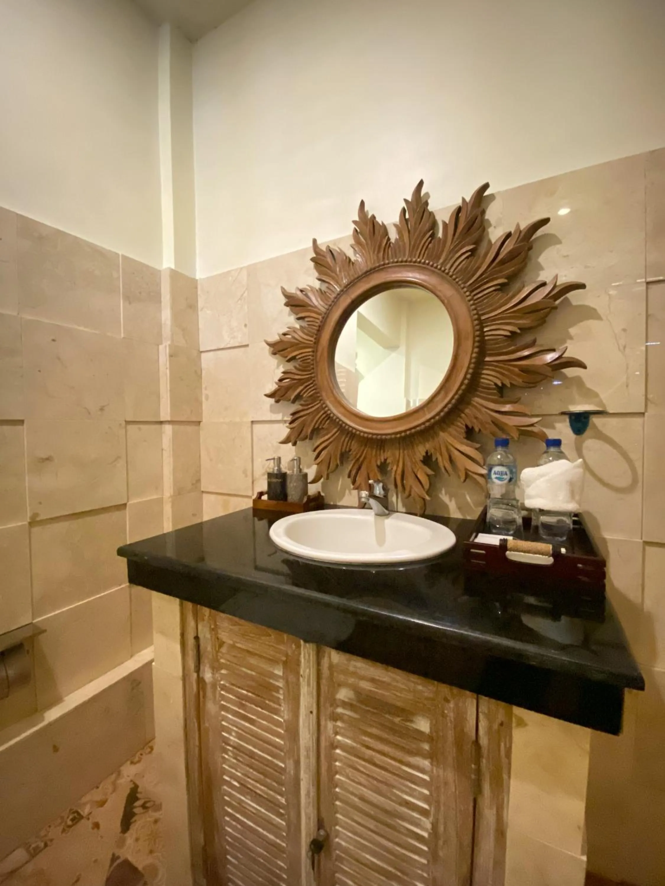 Bathroom in Uma Linggah Resort by Puri Signatures