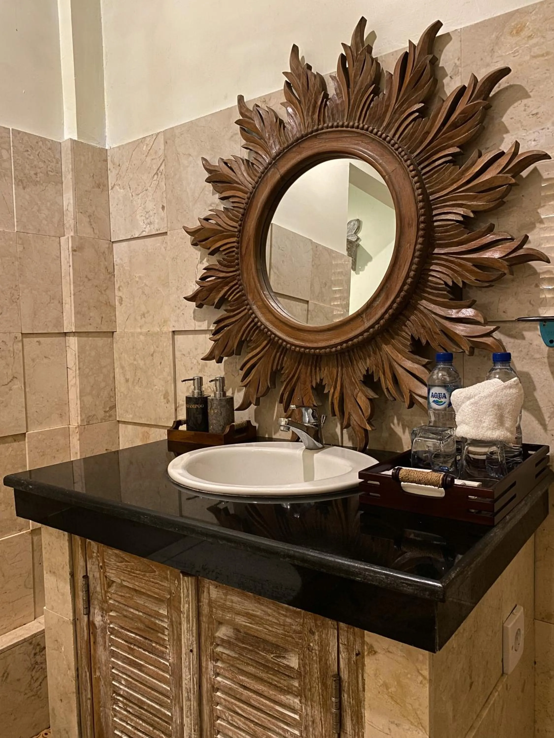 Bathroom in Uma Linggah Resort by Puri Signatures